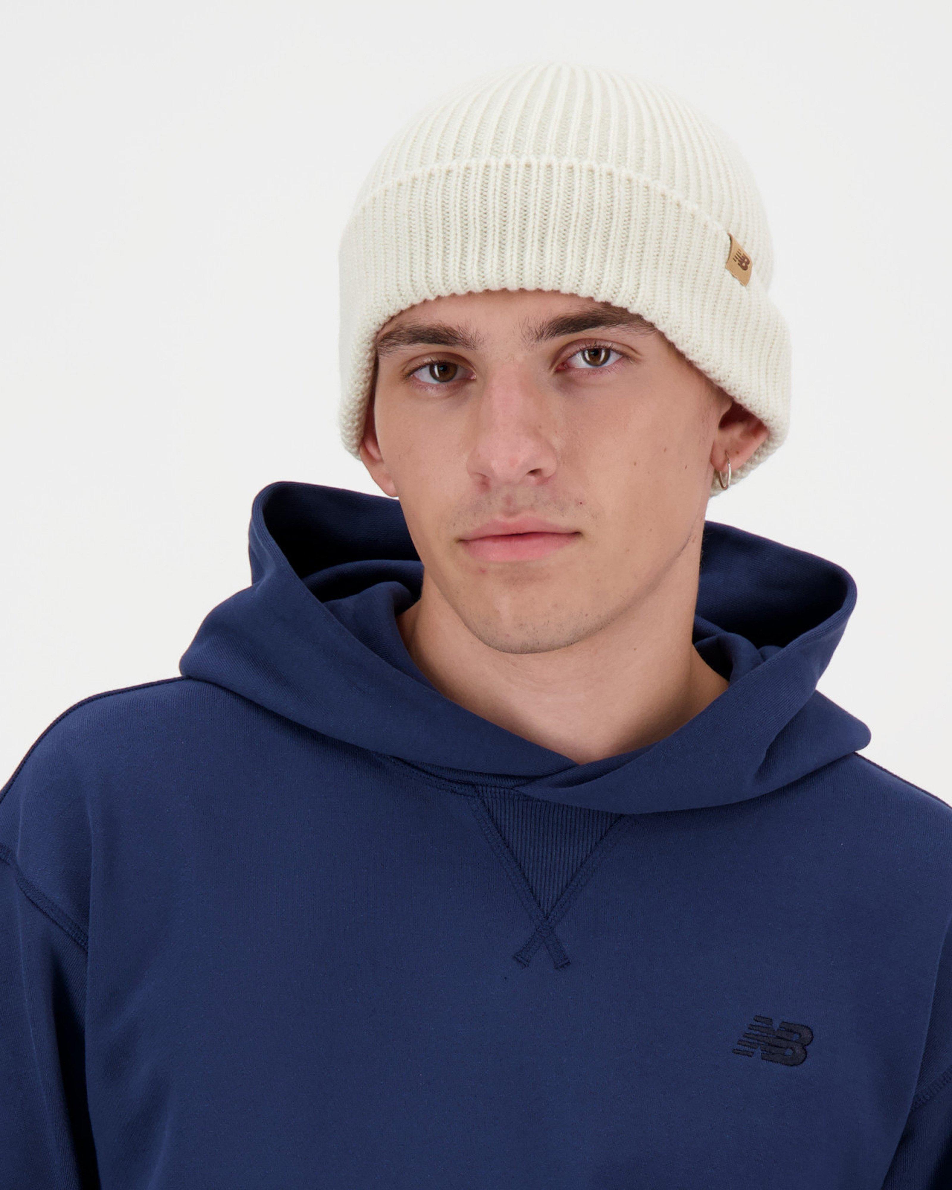 New Balance Winter Watchman Beanie -  Milk