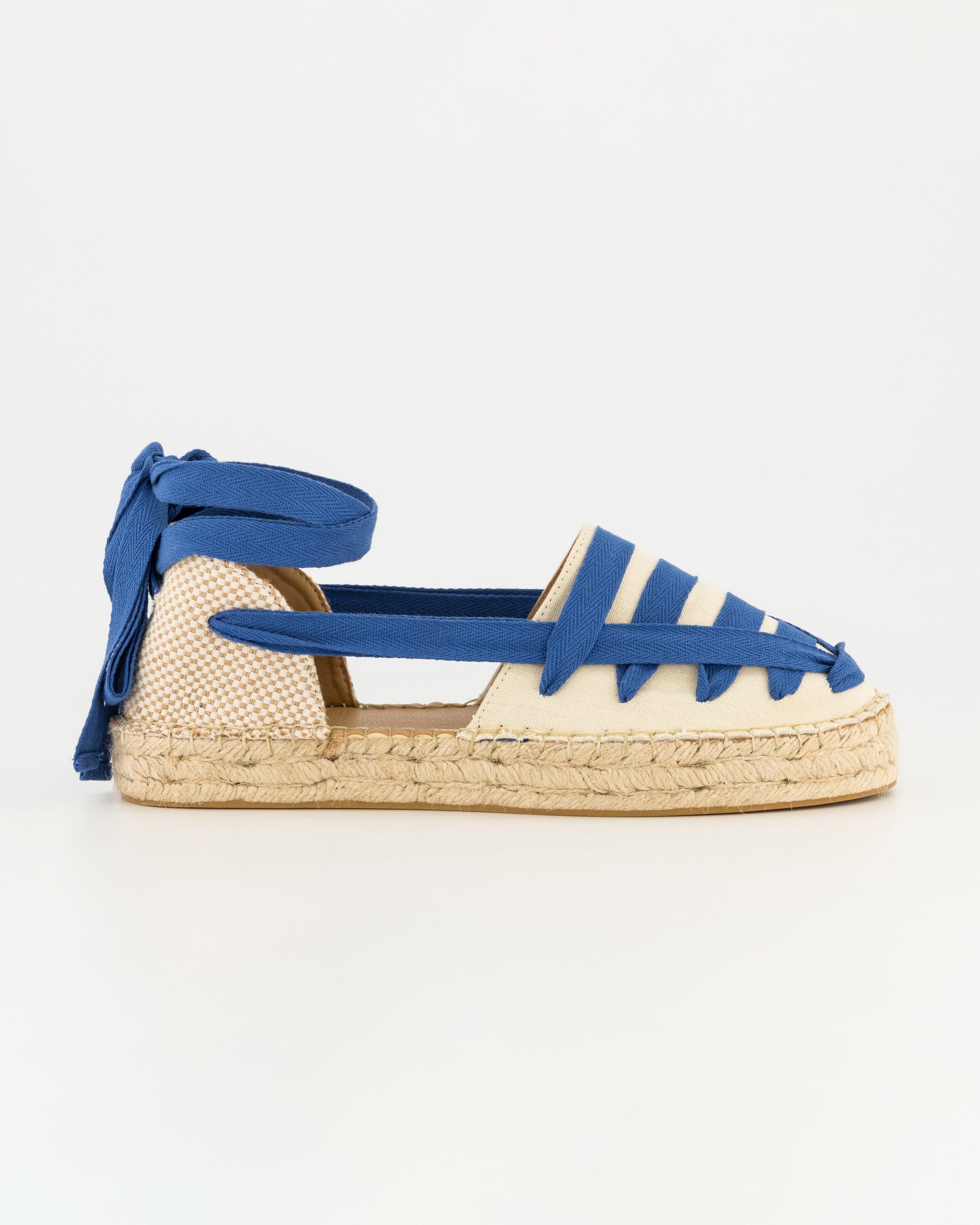 Women’s Safia Espadrille Flat  -  Blue