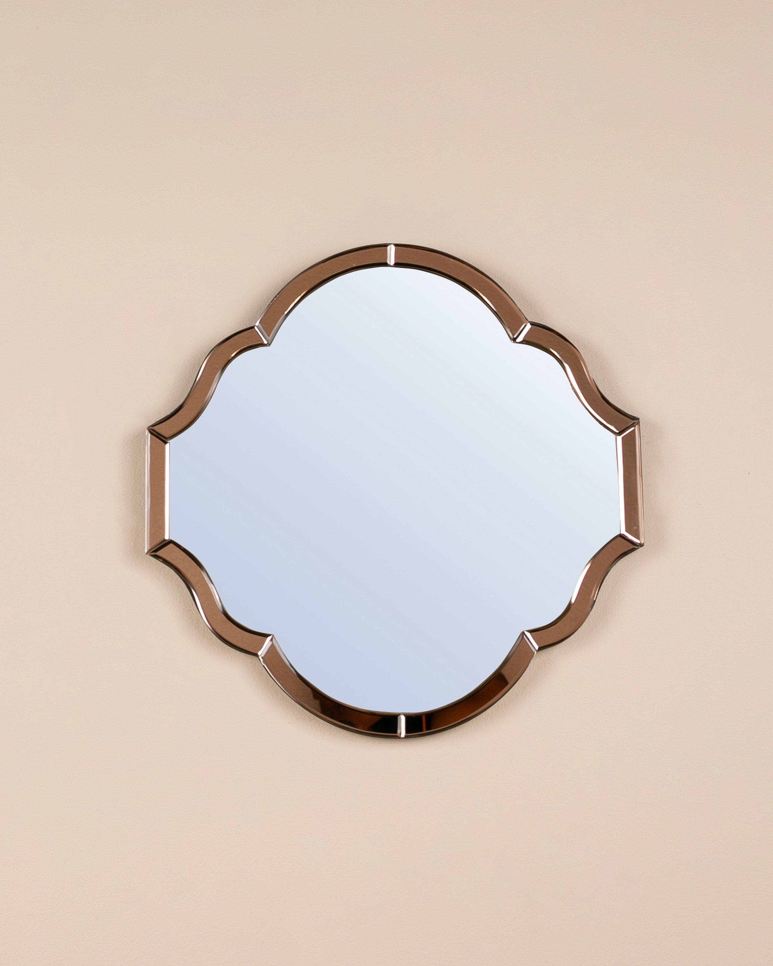 Venetian Round Mirror -  Silver
