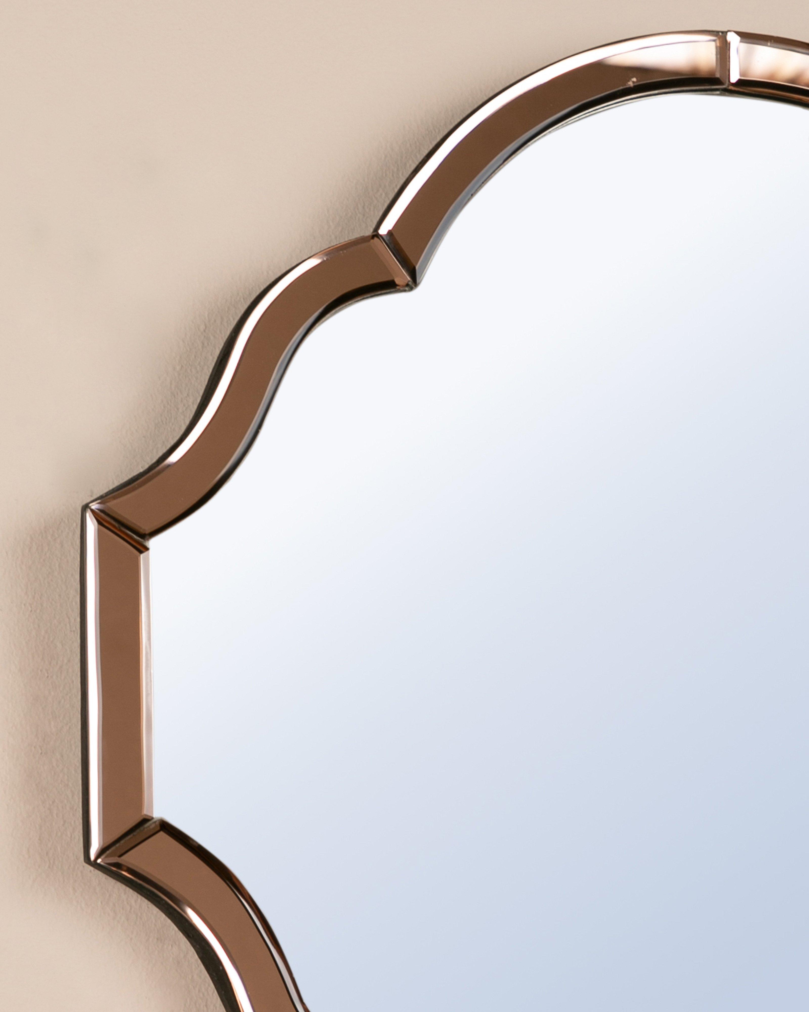 Venetian Round Mirror -  Silver