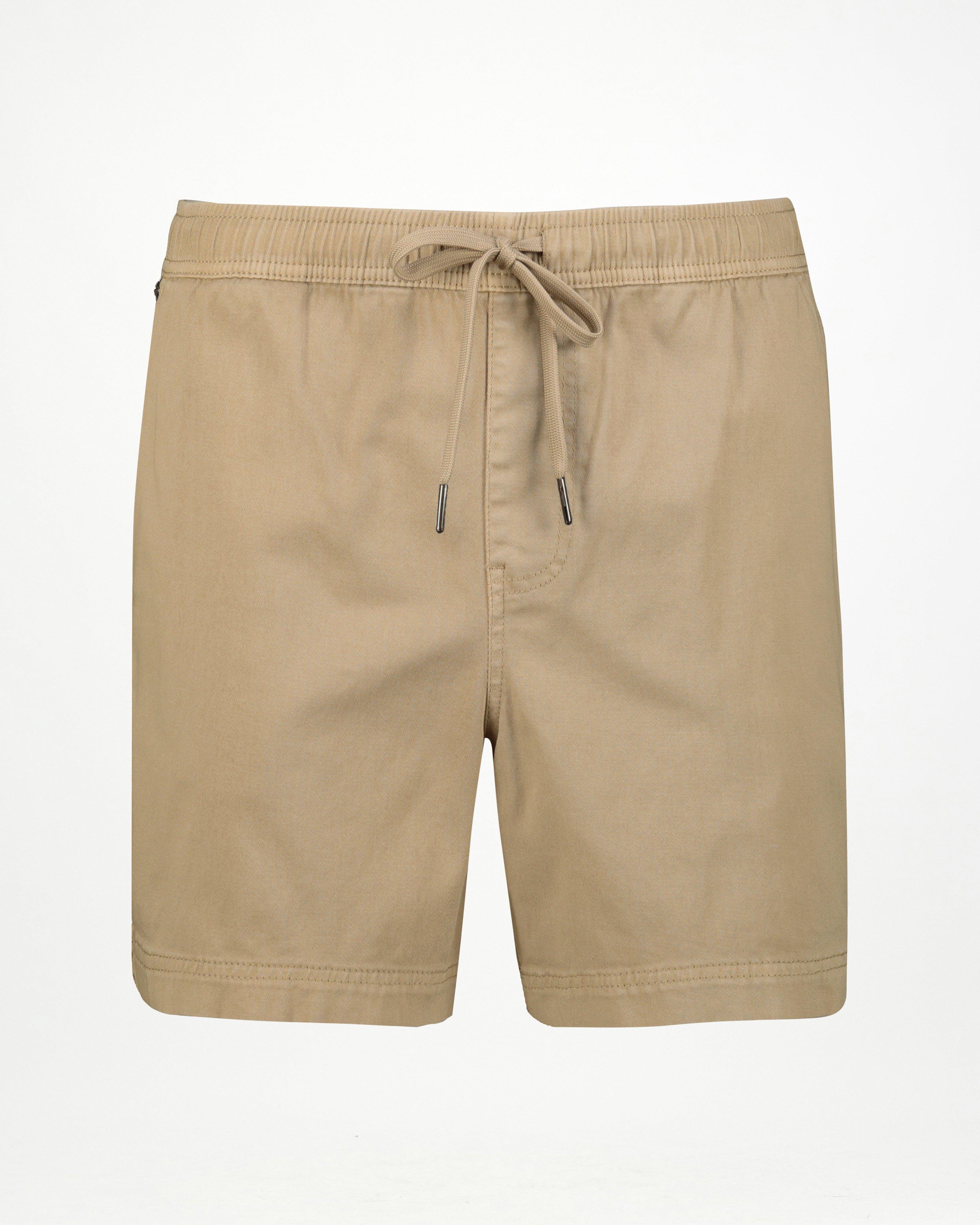 K-Way Elements Men’s 6-inch Court Shorts -  Stone