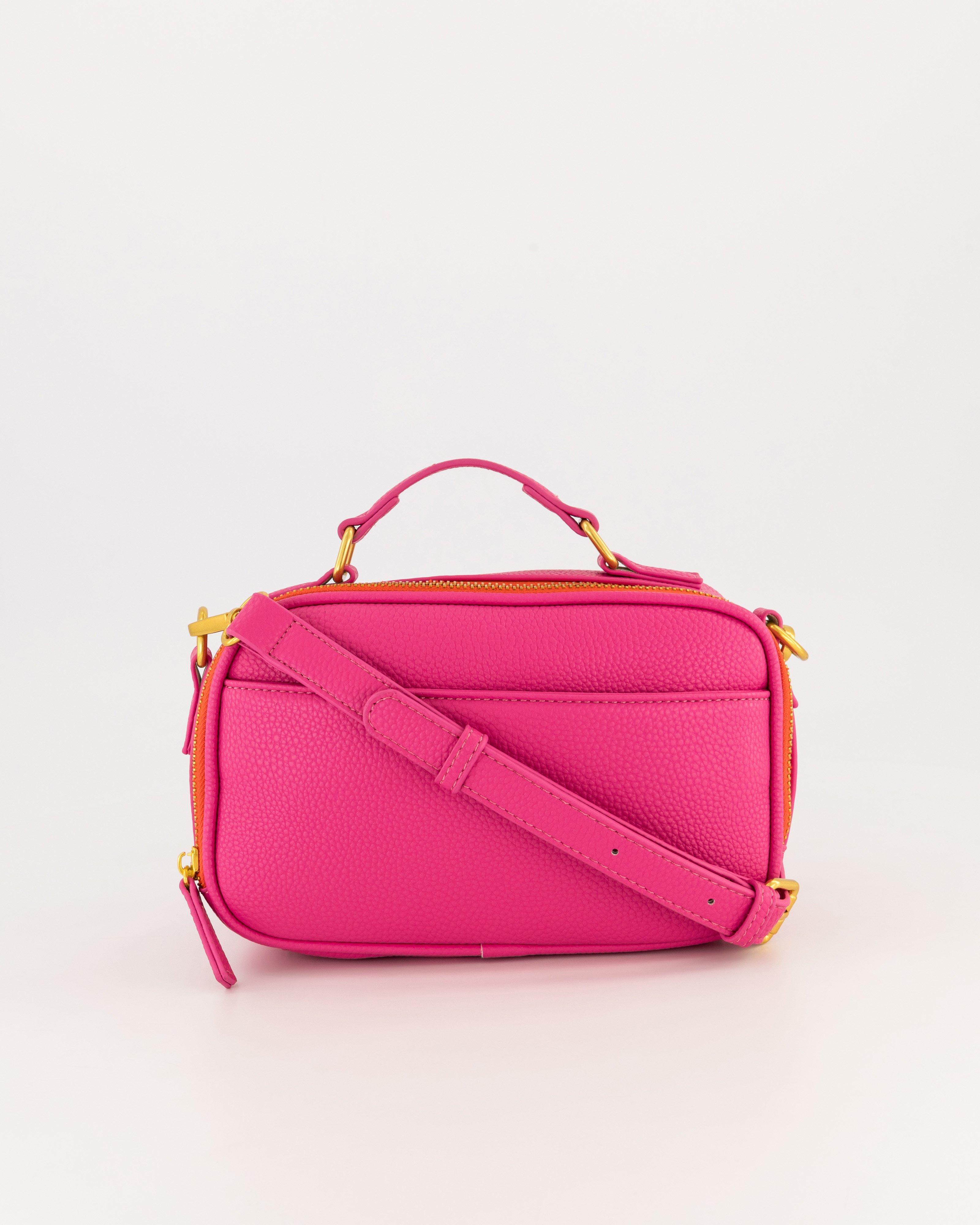 Women’s Larne Zip Detail Camera Bag  -  Pink