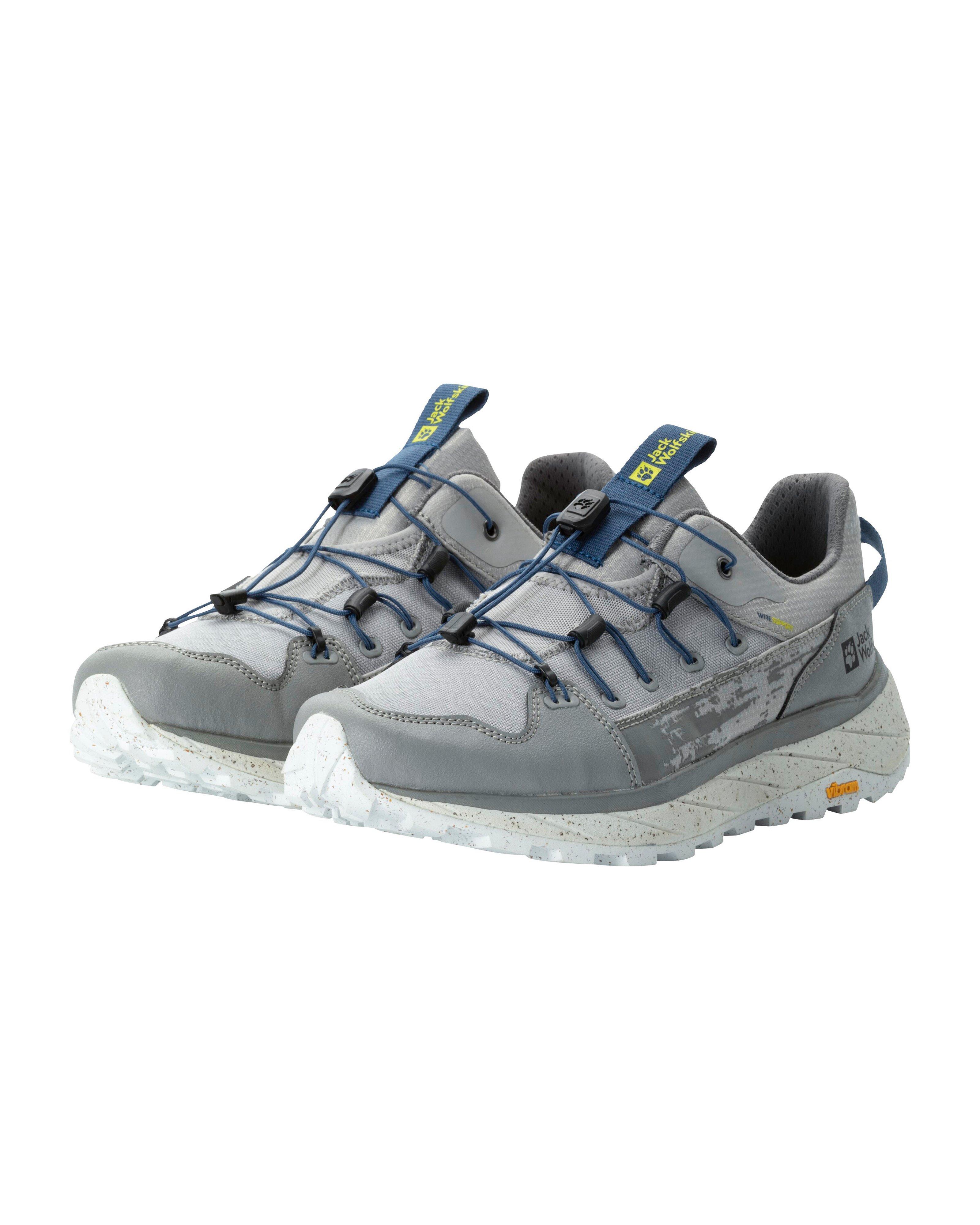 Jack Wolfskin Men’s Terraquest Low Hiking Shoes -  Light Grey