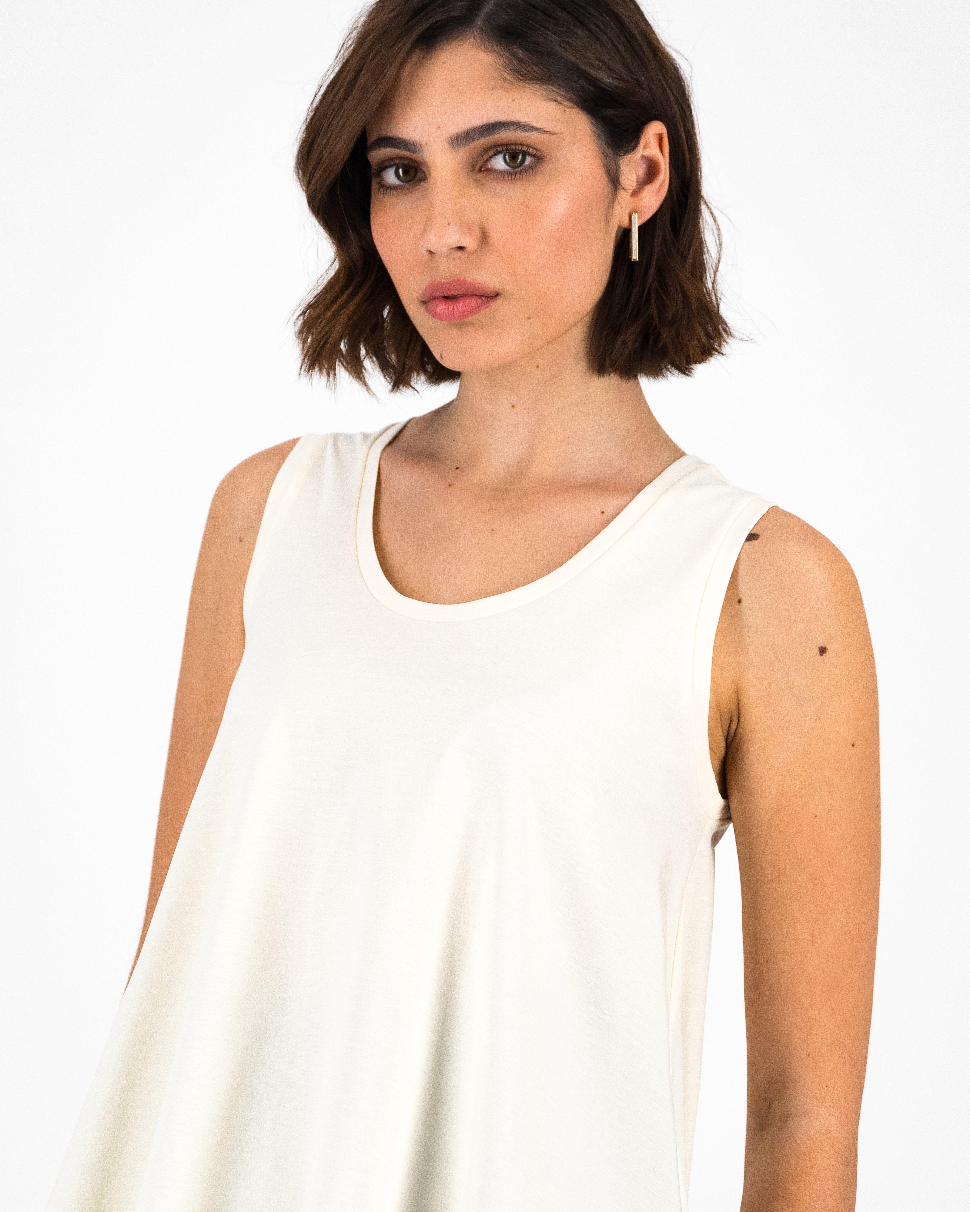 Bailey Shorts and Vest Top Set in Beige main image 1