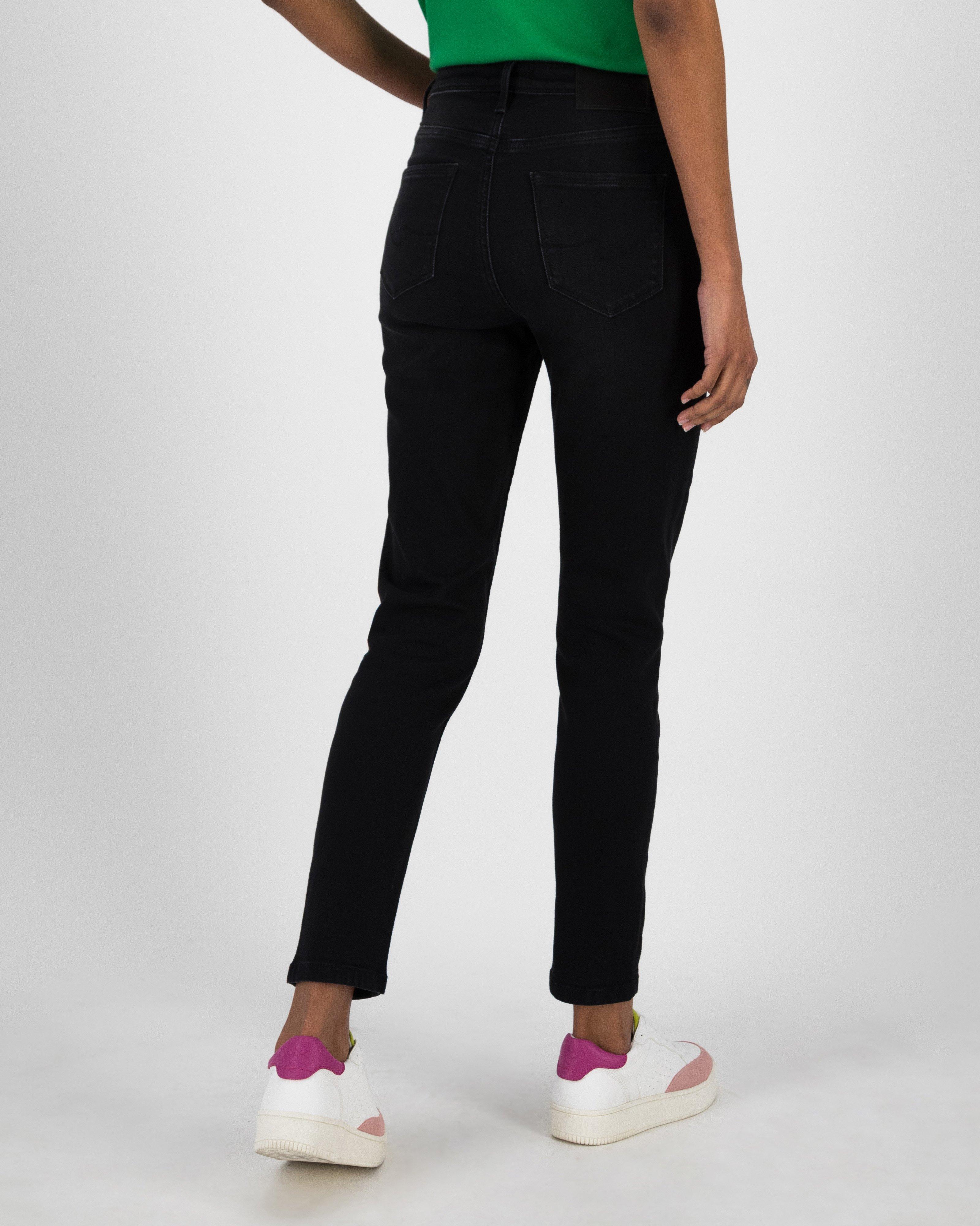 Women’s Zola Mid-Rise Skinny Denim  -  Black