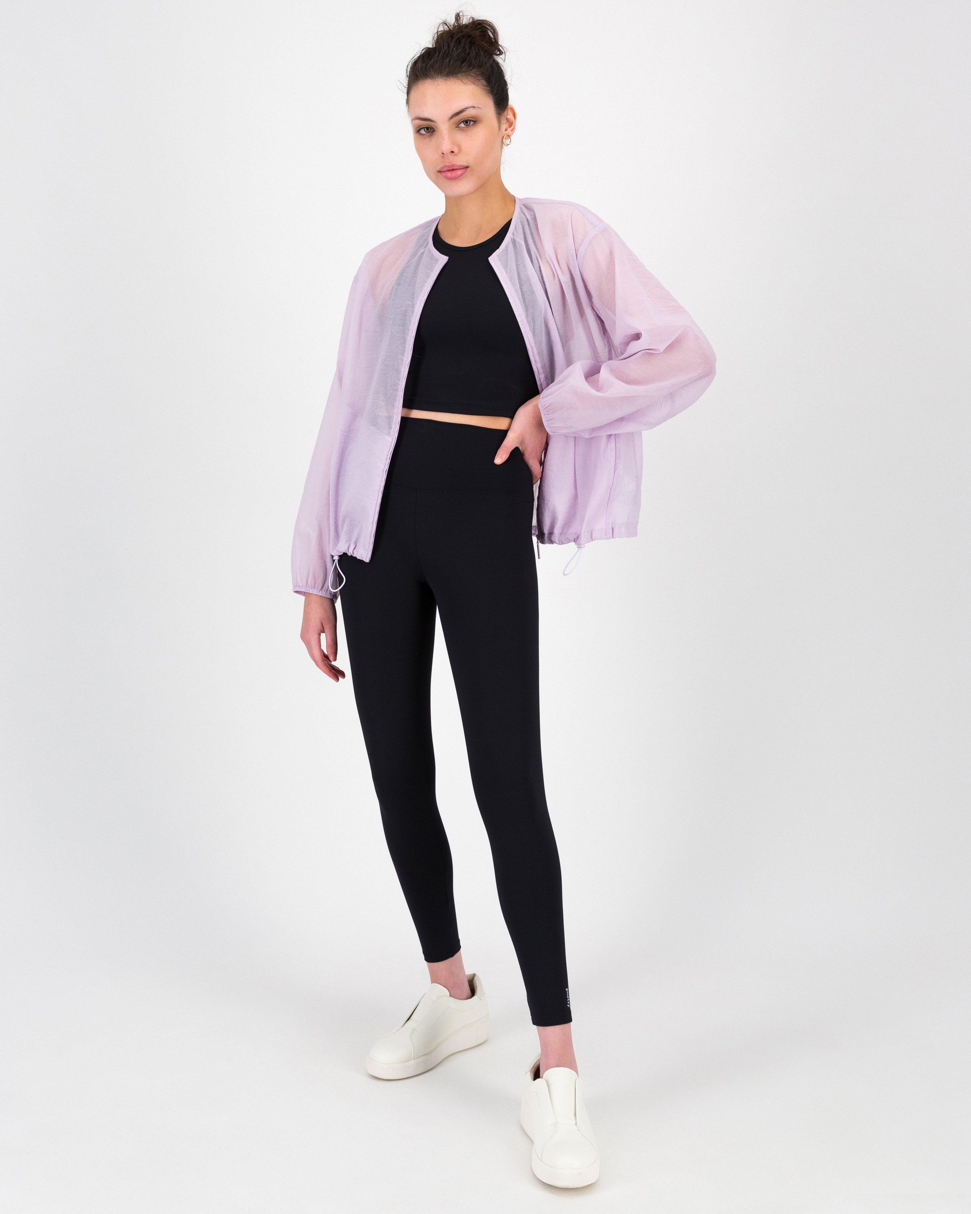 Amelia Lightweight Nylon Jacket -  Lilac