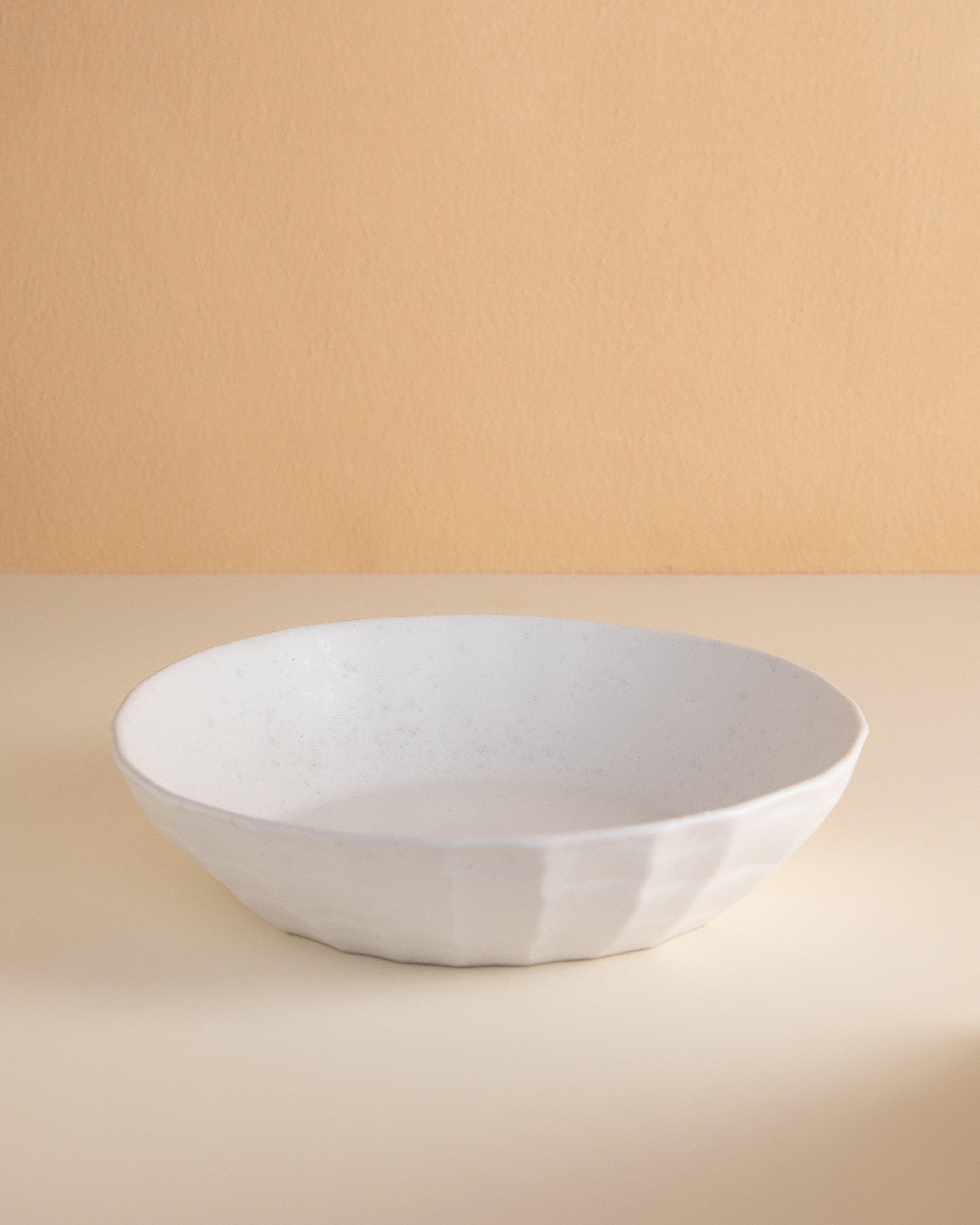 Fraye Pasta Plate -  White