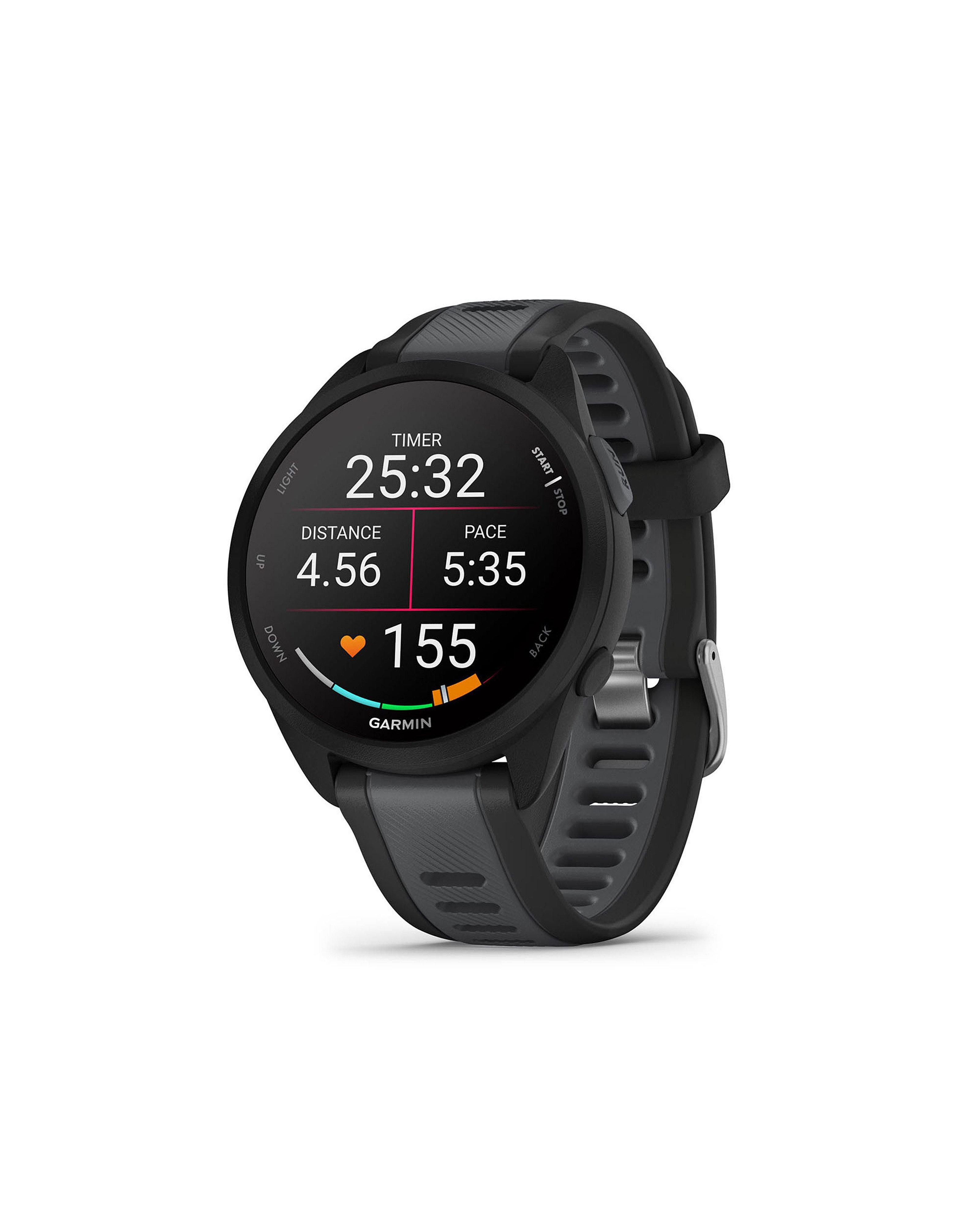 Garmin Forerunner 165 Smartwatch -  Black