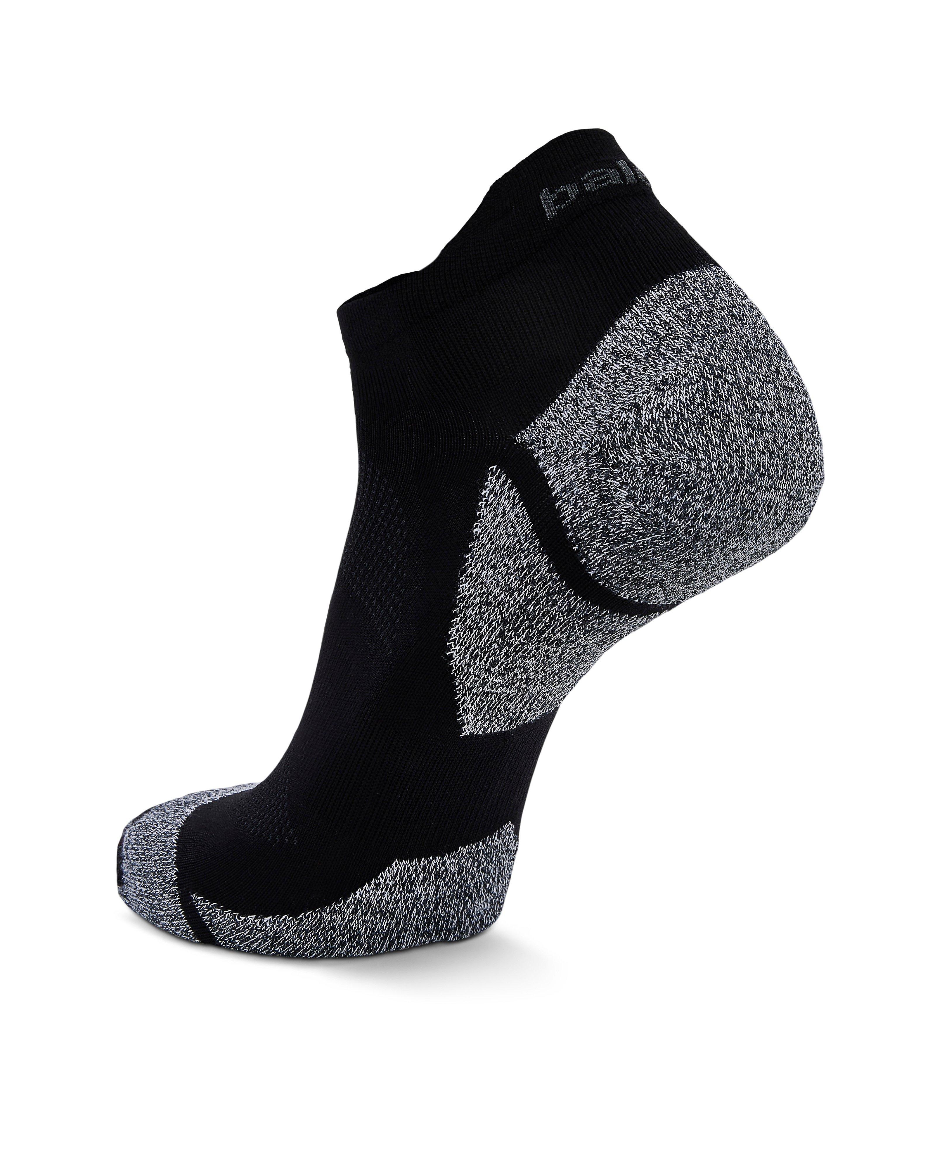 Balega Blister Resist Light No Show Running Socks -  Black