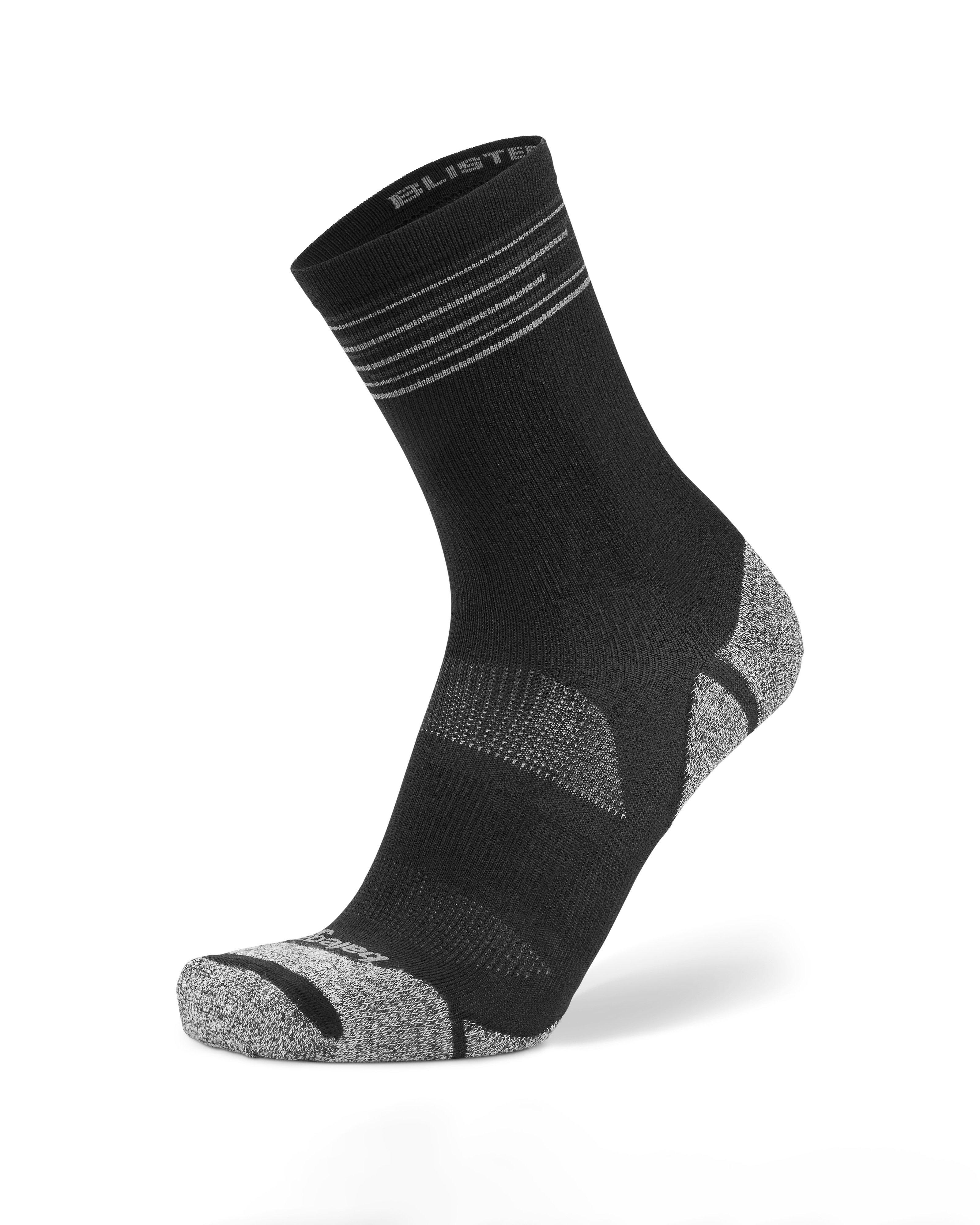 Balega Blister Resist Light Crew Running Socks -  Black