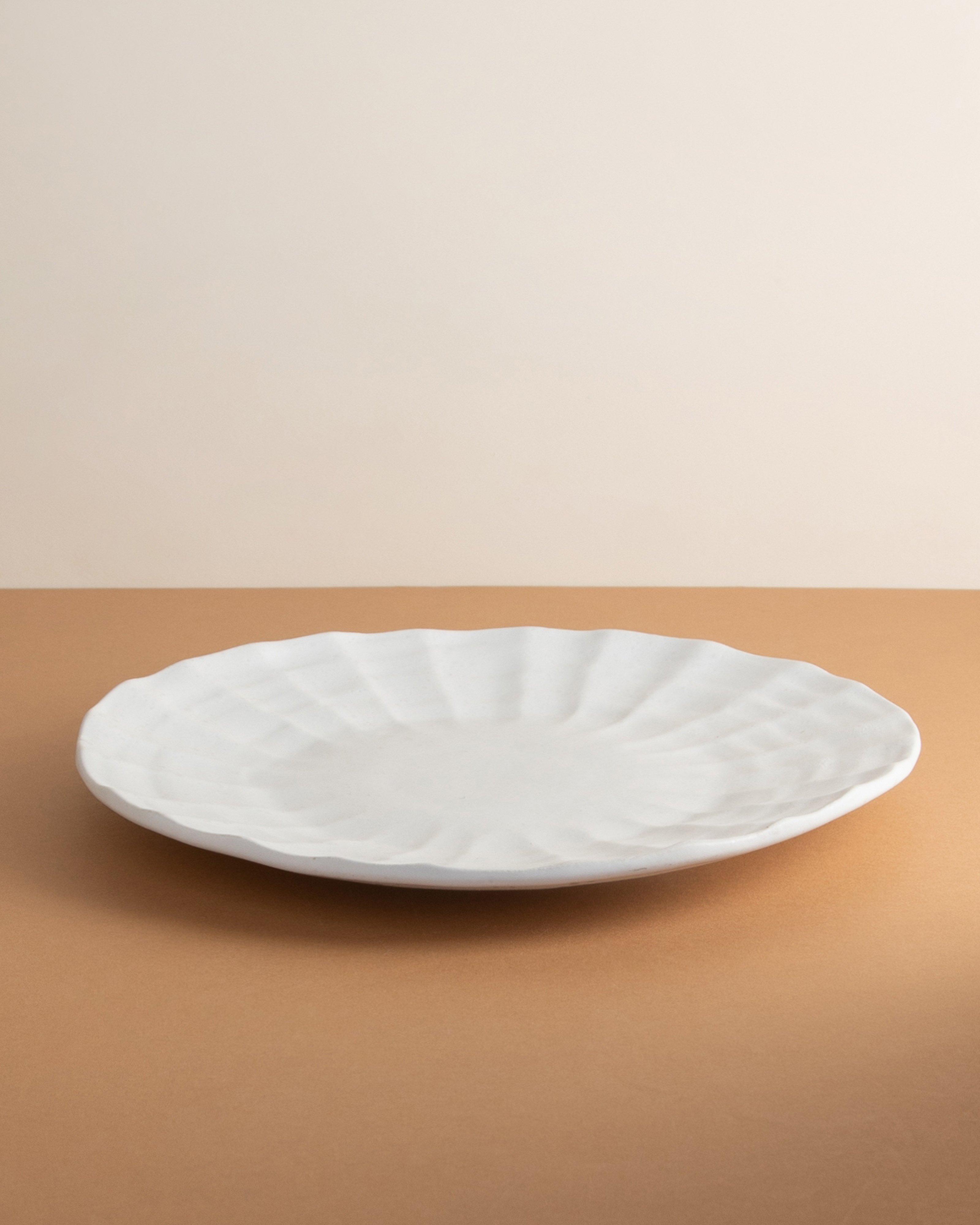 Fraye Dinner Plate -  White