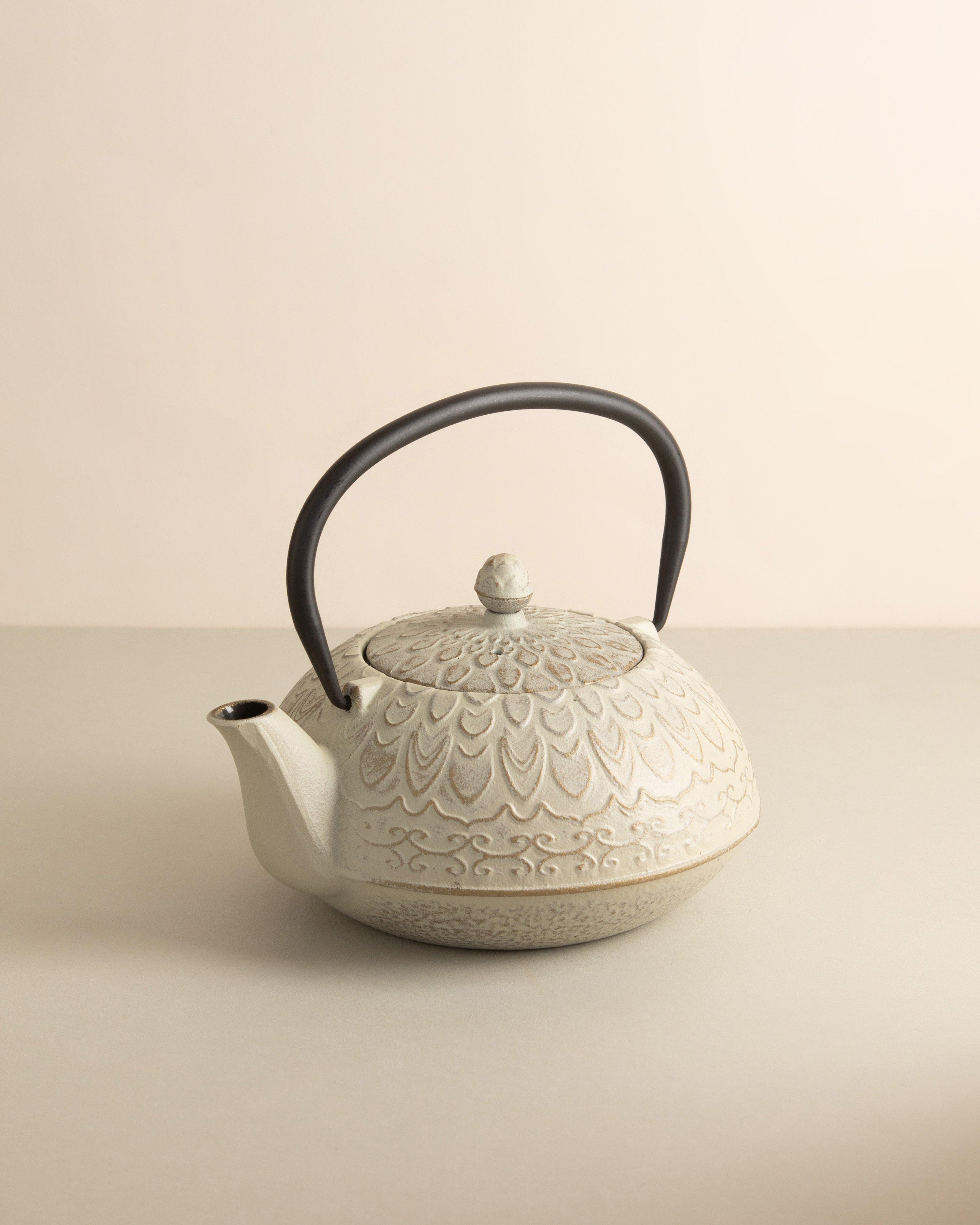 Tea Time Teapot -  White