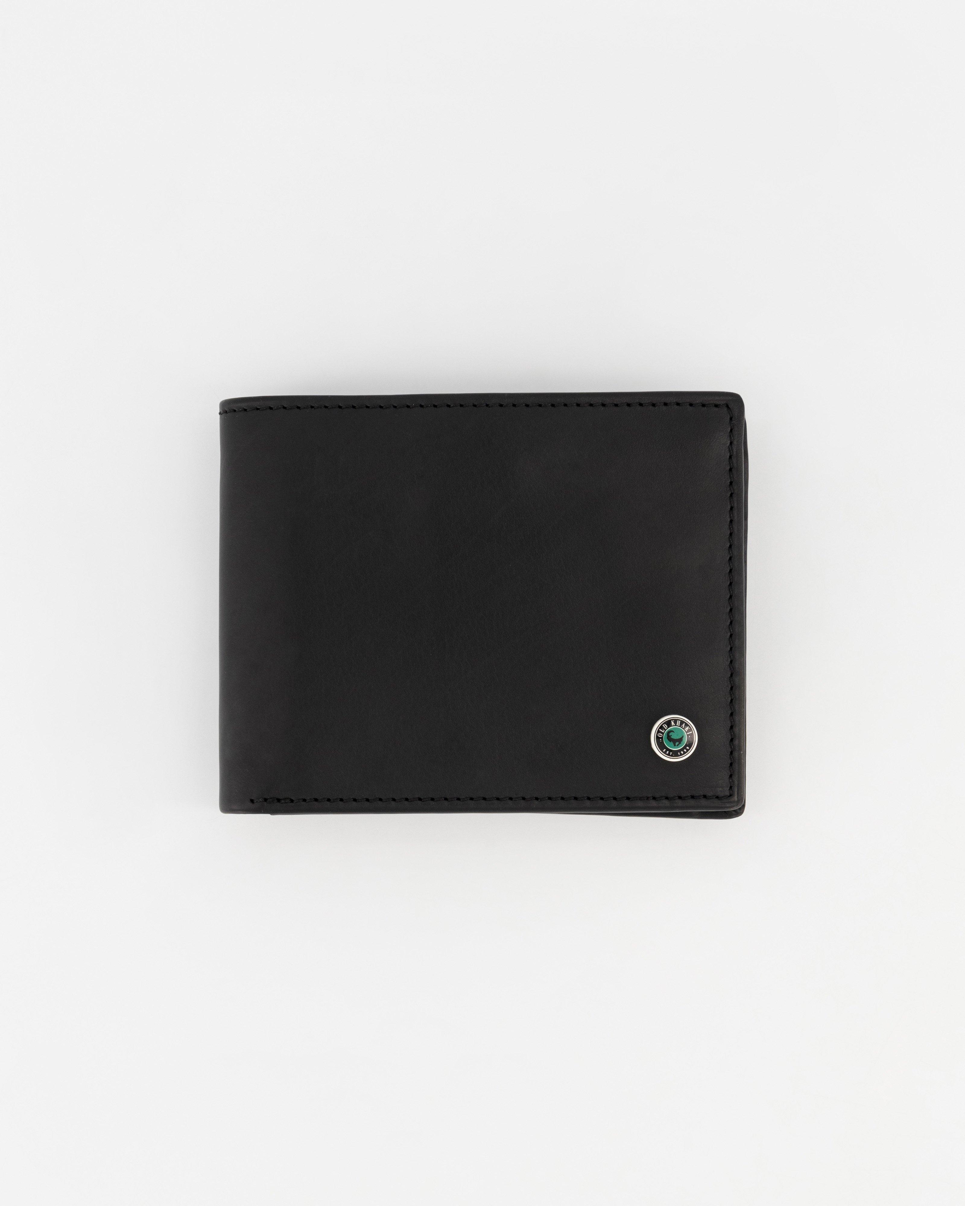 Men’s Denton Leather Wallet  -  Black