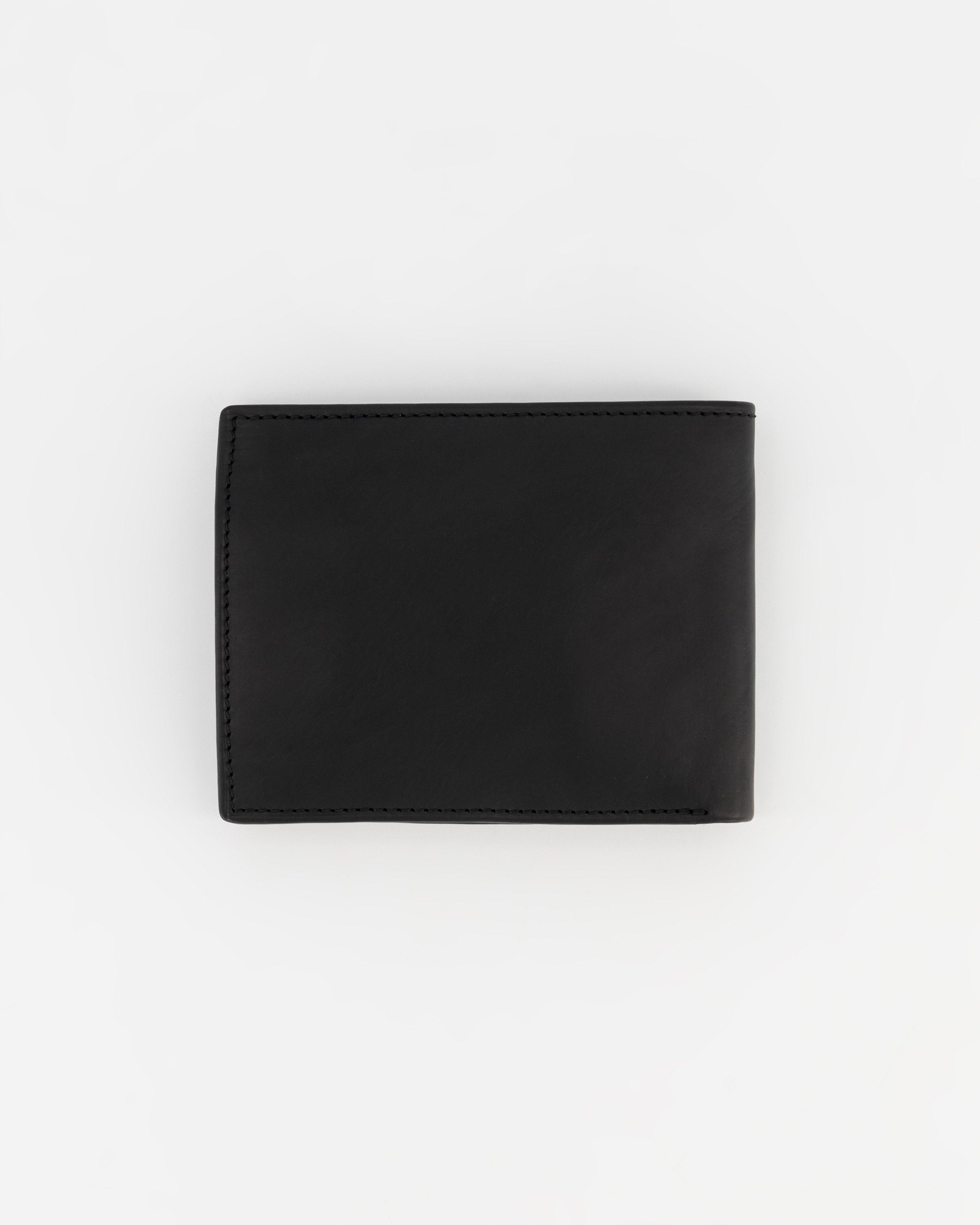 Men’s Denton Leather Wallet  -  Black