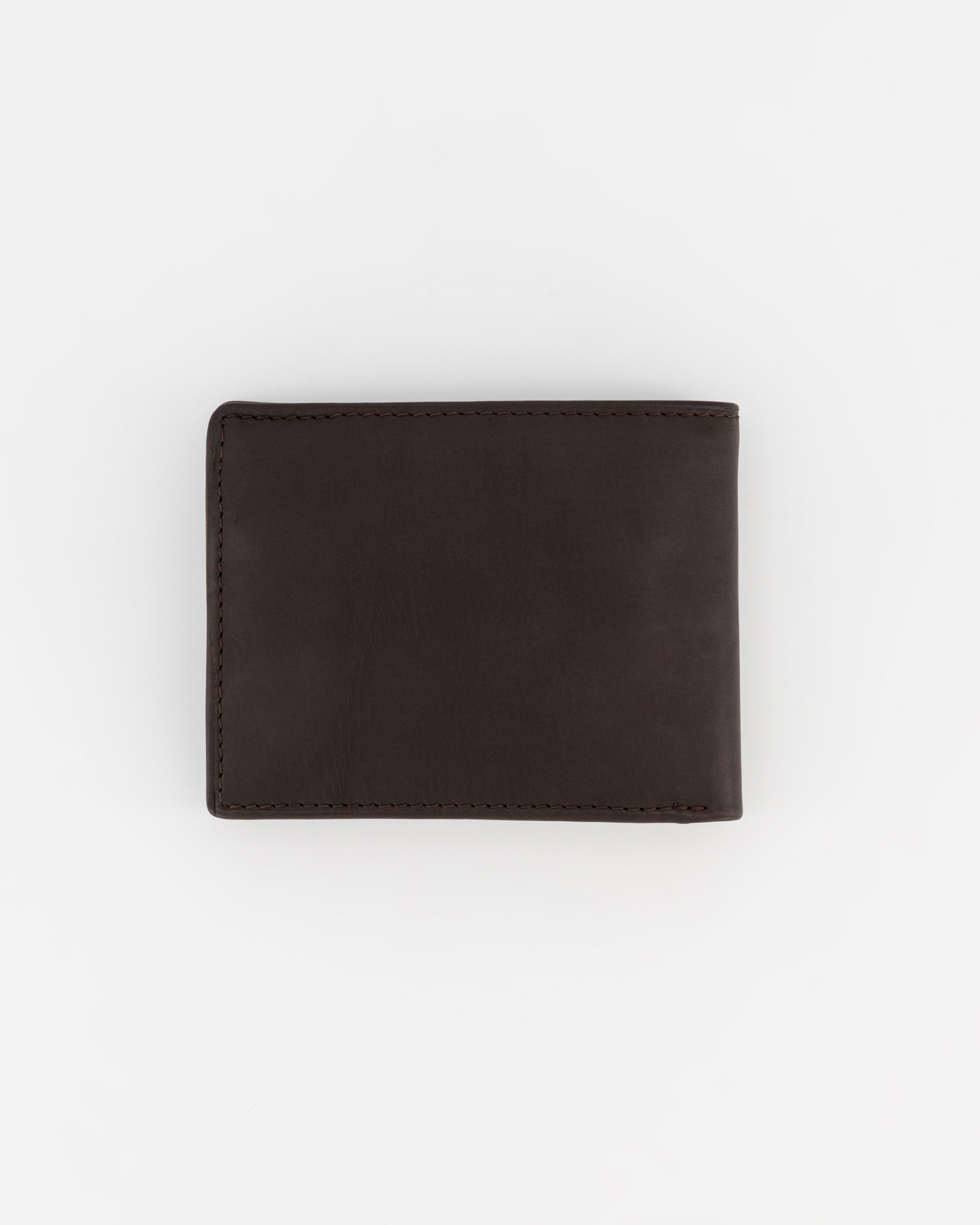 Men’s Denton Leather Wallet  -  Brown