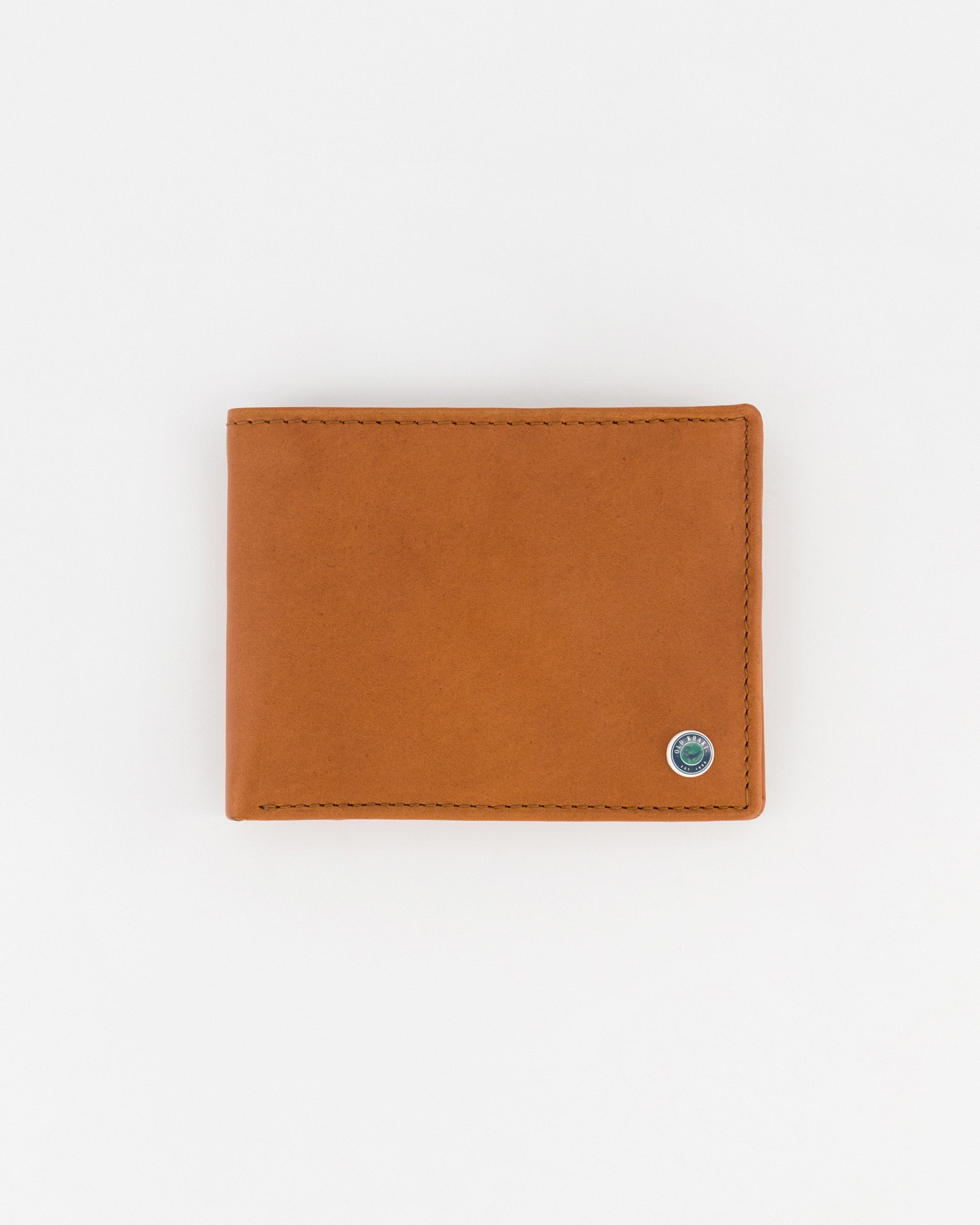 Men’s Denton Leather Wallet  -  Tan