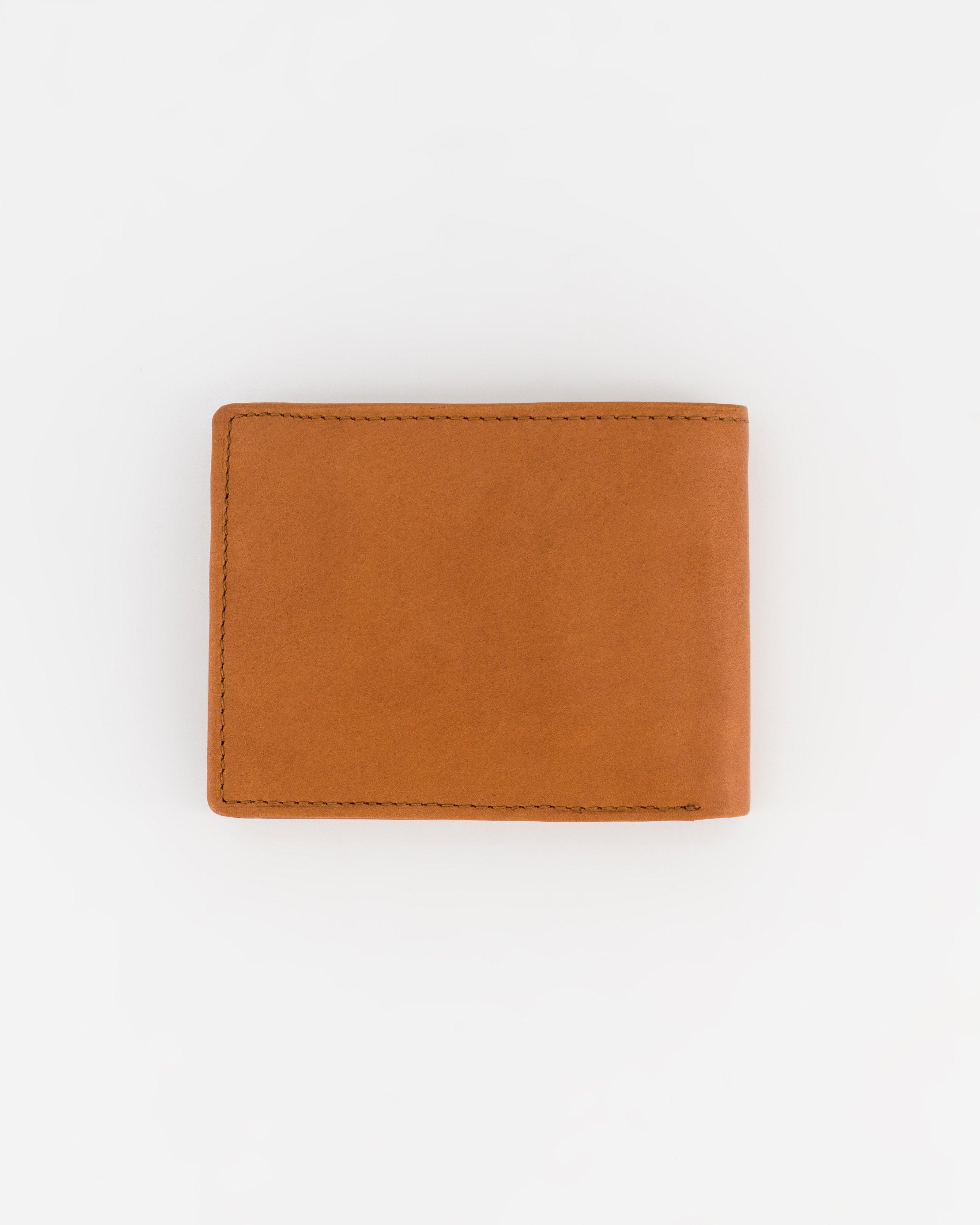 Men’s Denton Leather Wallet  -  Tan