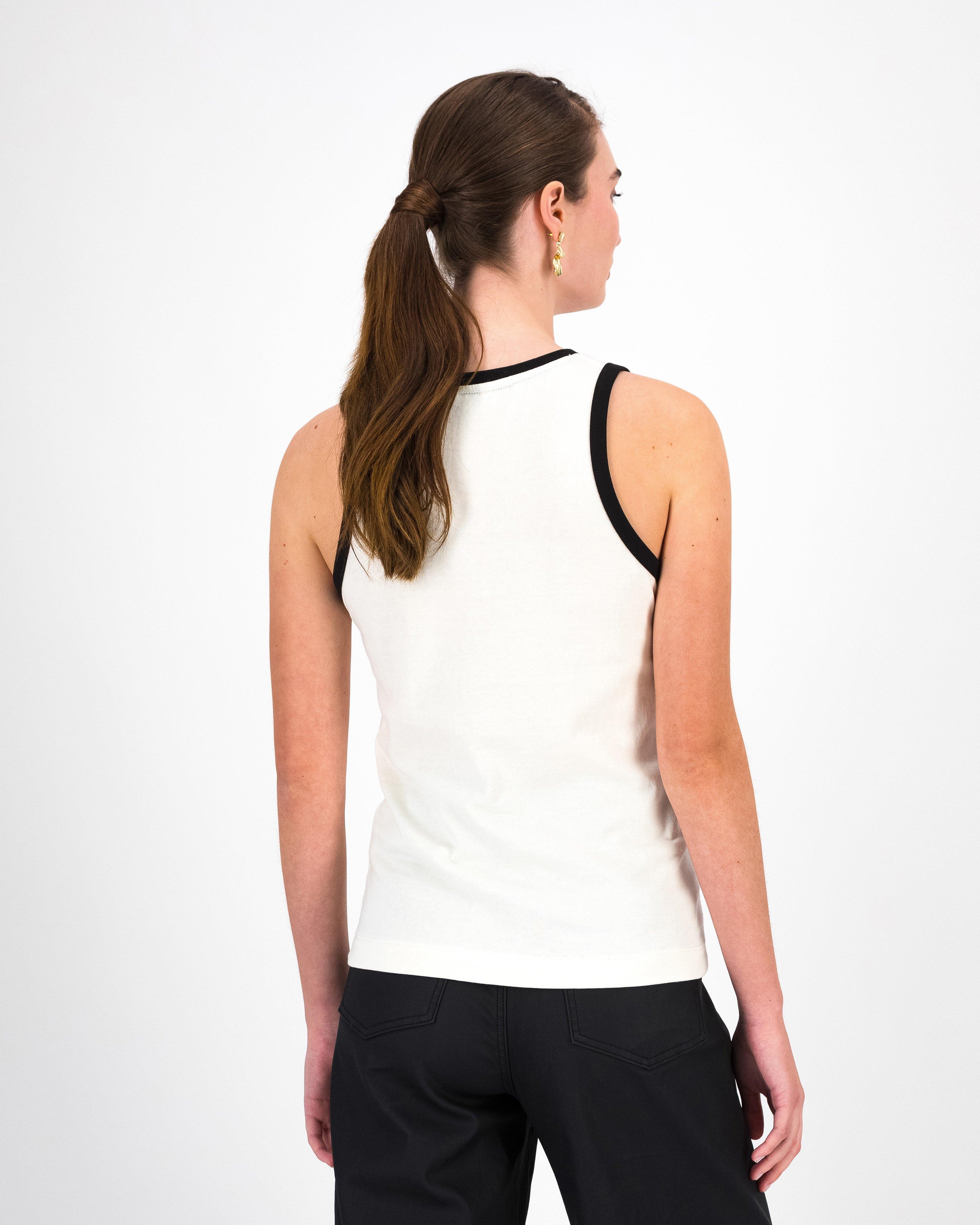 Finn Two-Tone Vest -  Milk