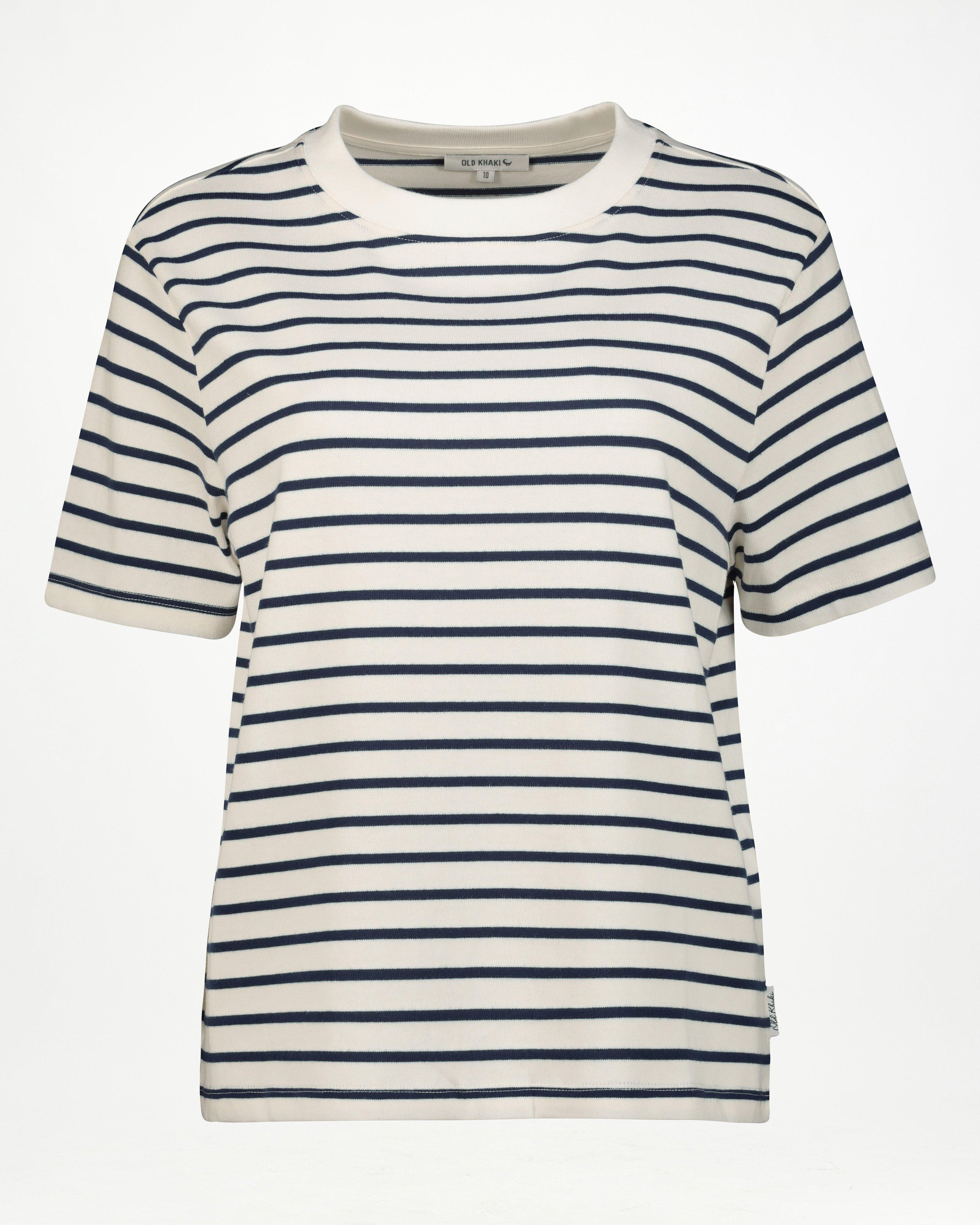 Old Khaki Women’s Julie Basic T-shirt -  Navy