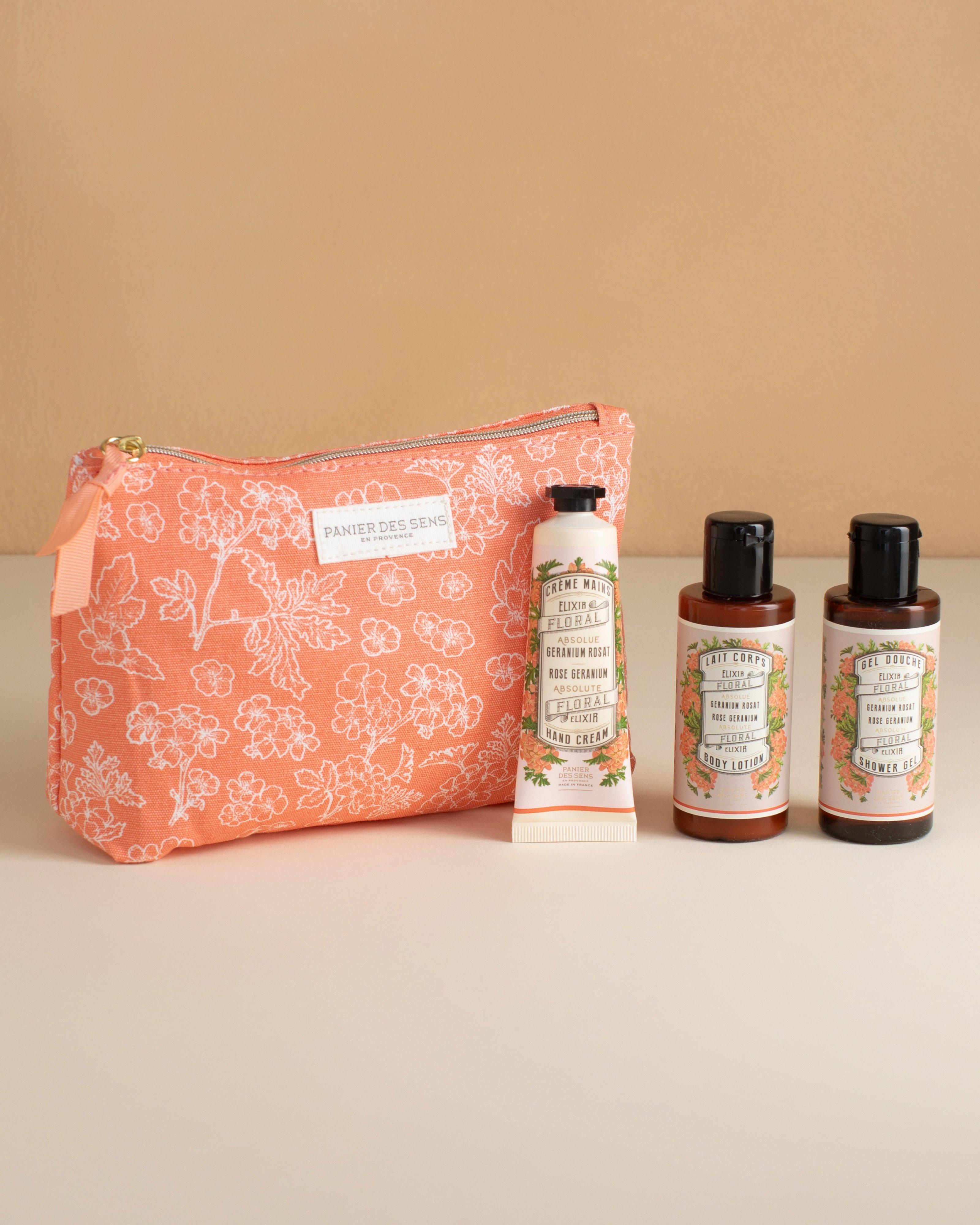Panier des Sens Rose Geranium Travel Set -  Assorted