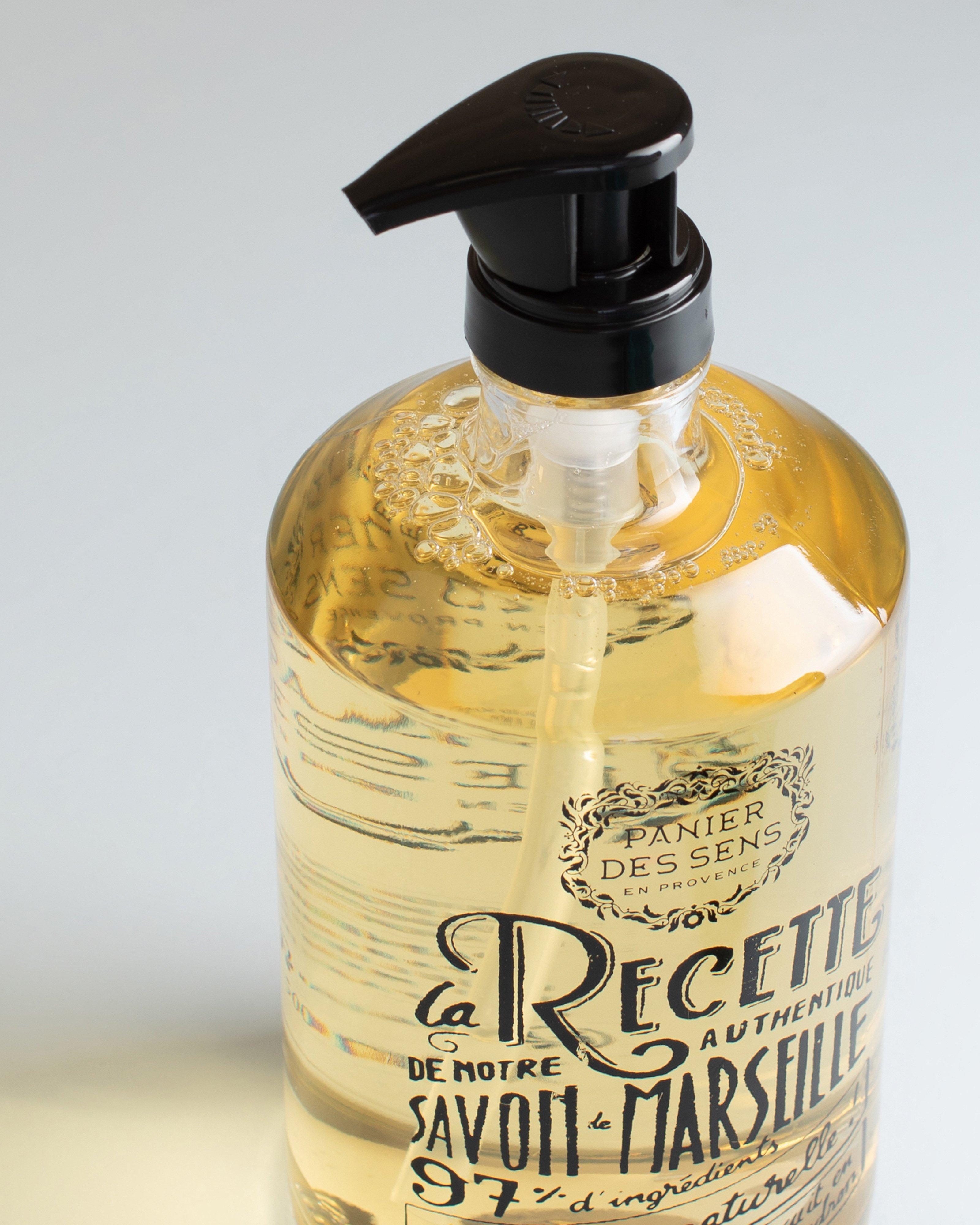 Panier des Sens Relaxing Lavender Glass Bottle Marseille Liquid Soap -  Assorted