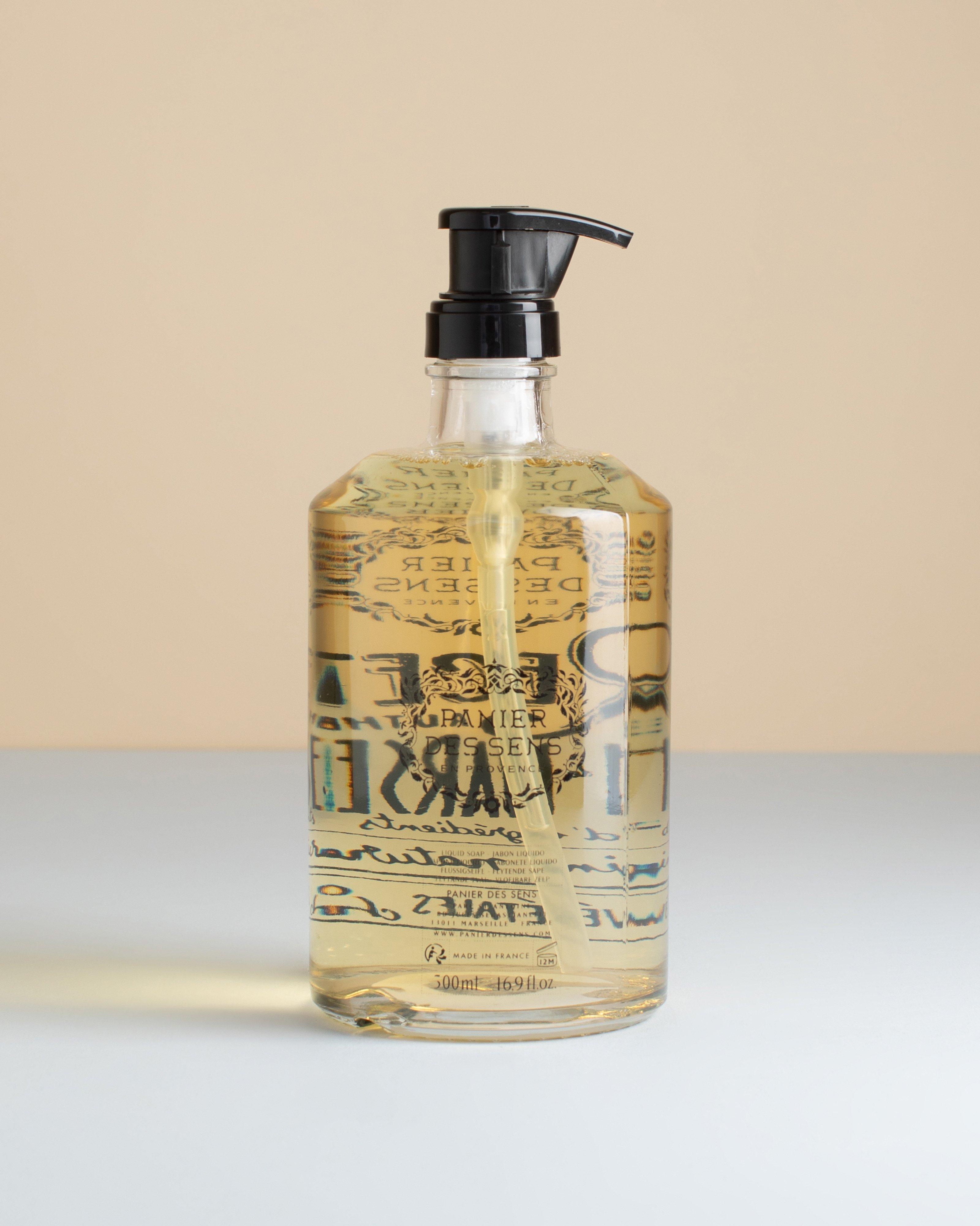 Panier des Sens Relaxing Lavender Glass Bottle Marseille Liquid Soap -  Assorted