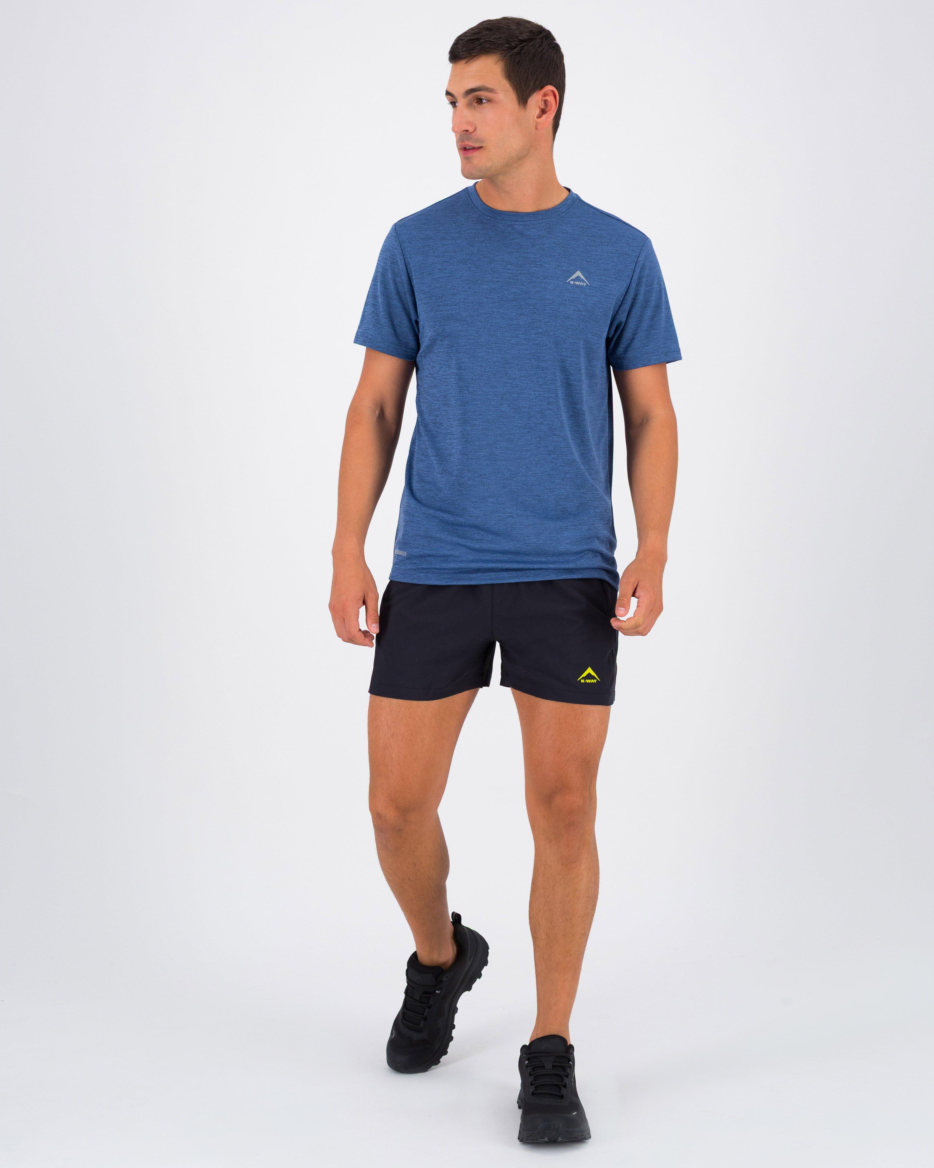 K-Way Pulse Men’s Trail T-shirt  -  Mid Blue