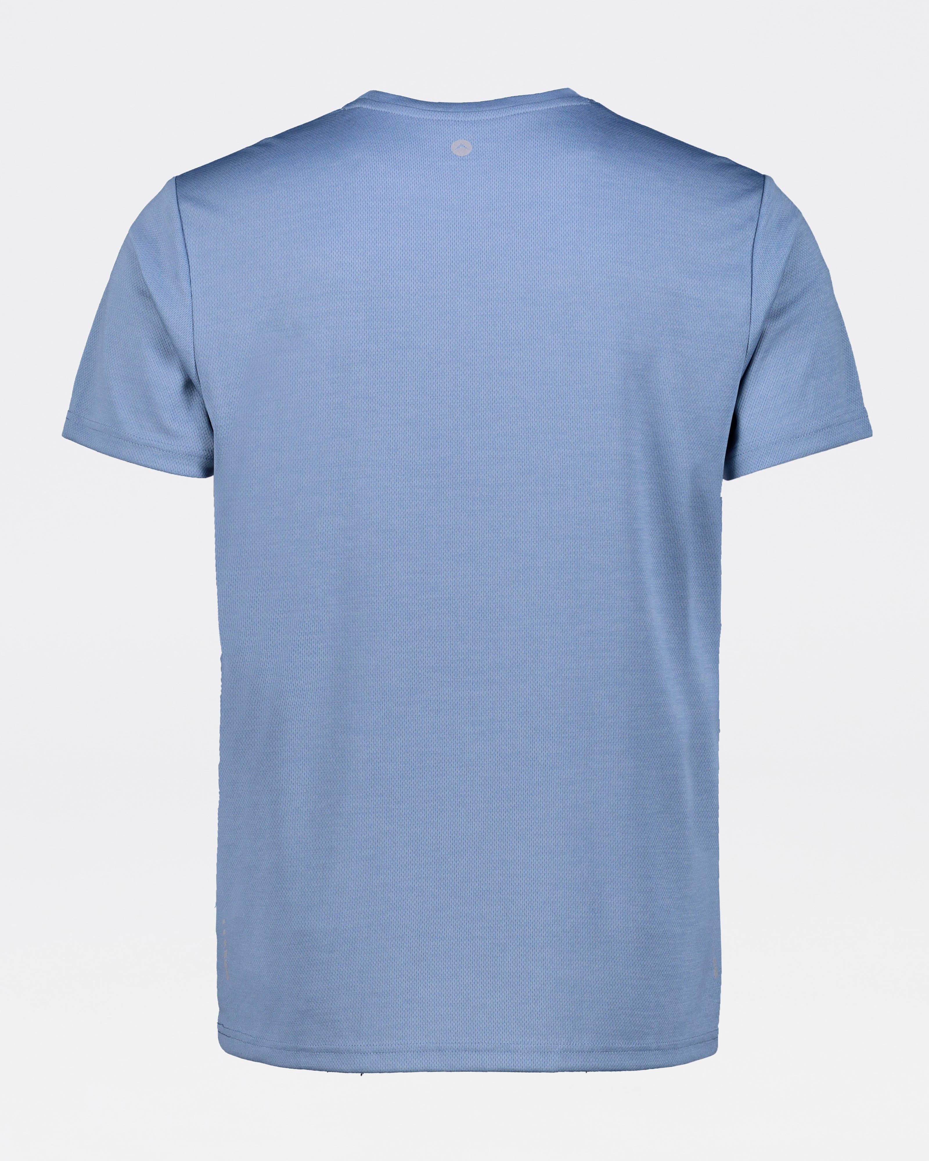 K-Way Pulse Men’s Trail T-shirt  -  Light Blue