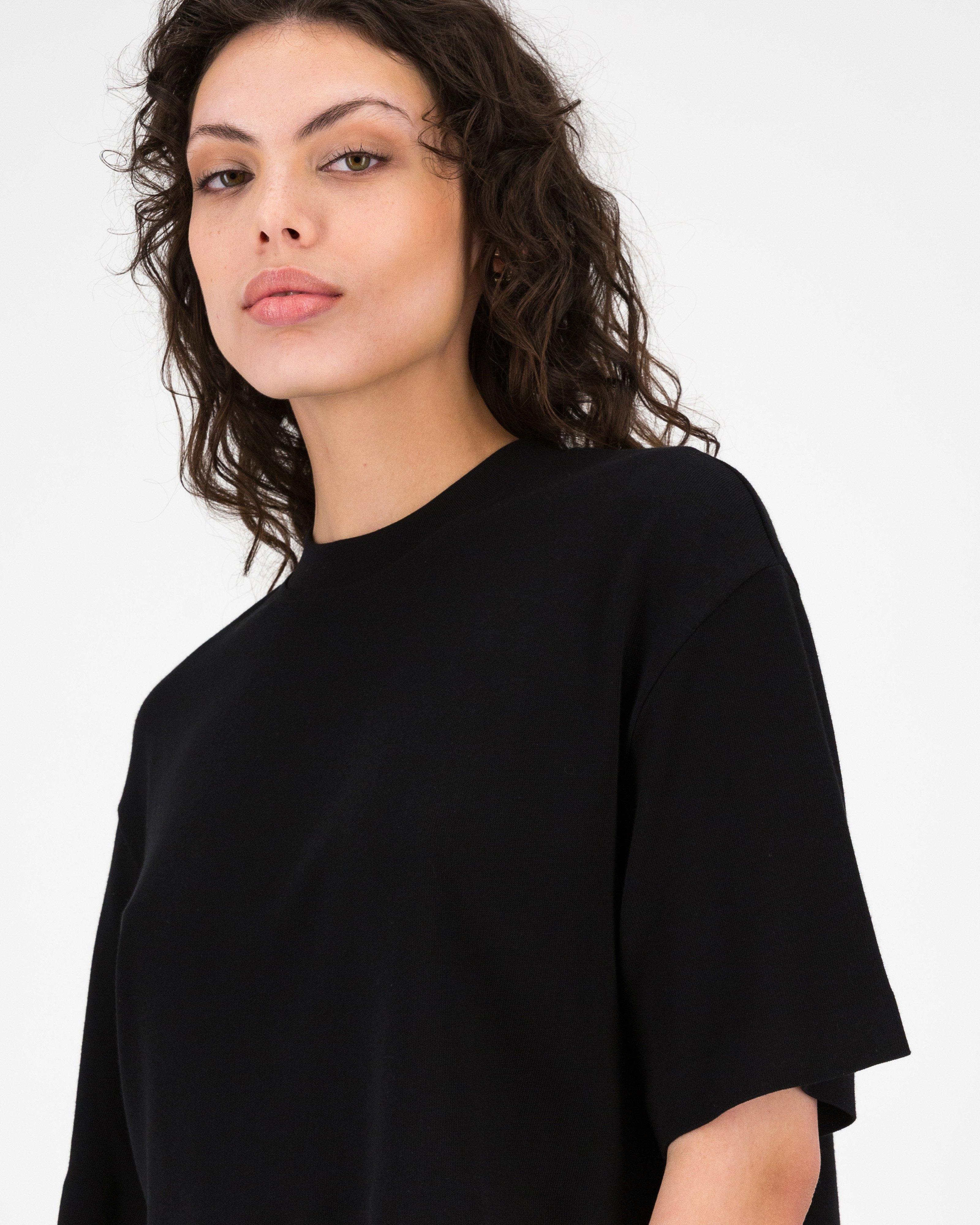 Aneko Plain Tee -  Black