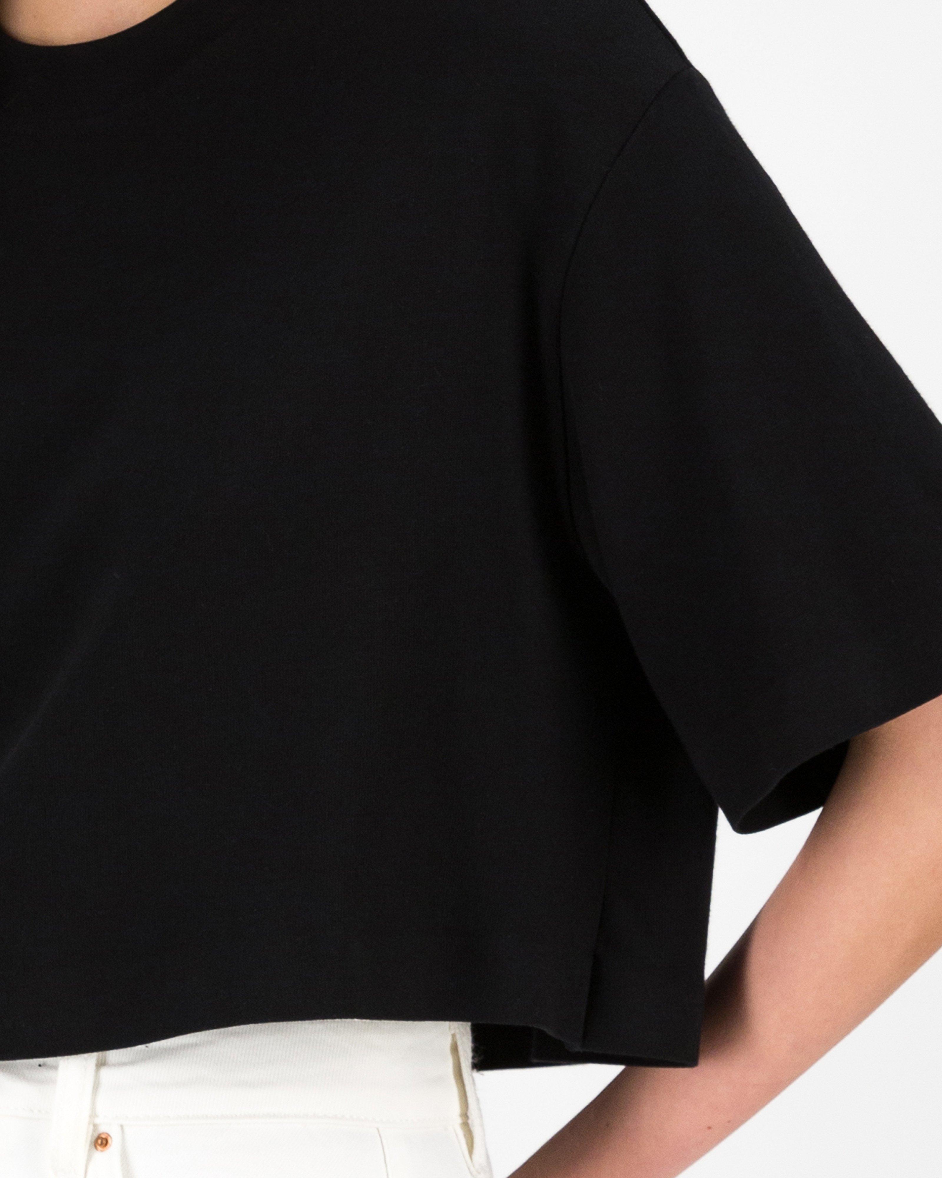 Aneko Plain Tee -  Black