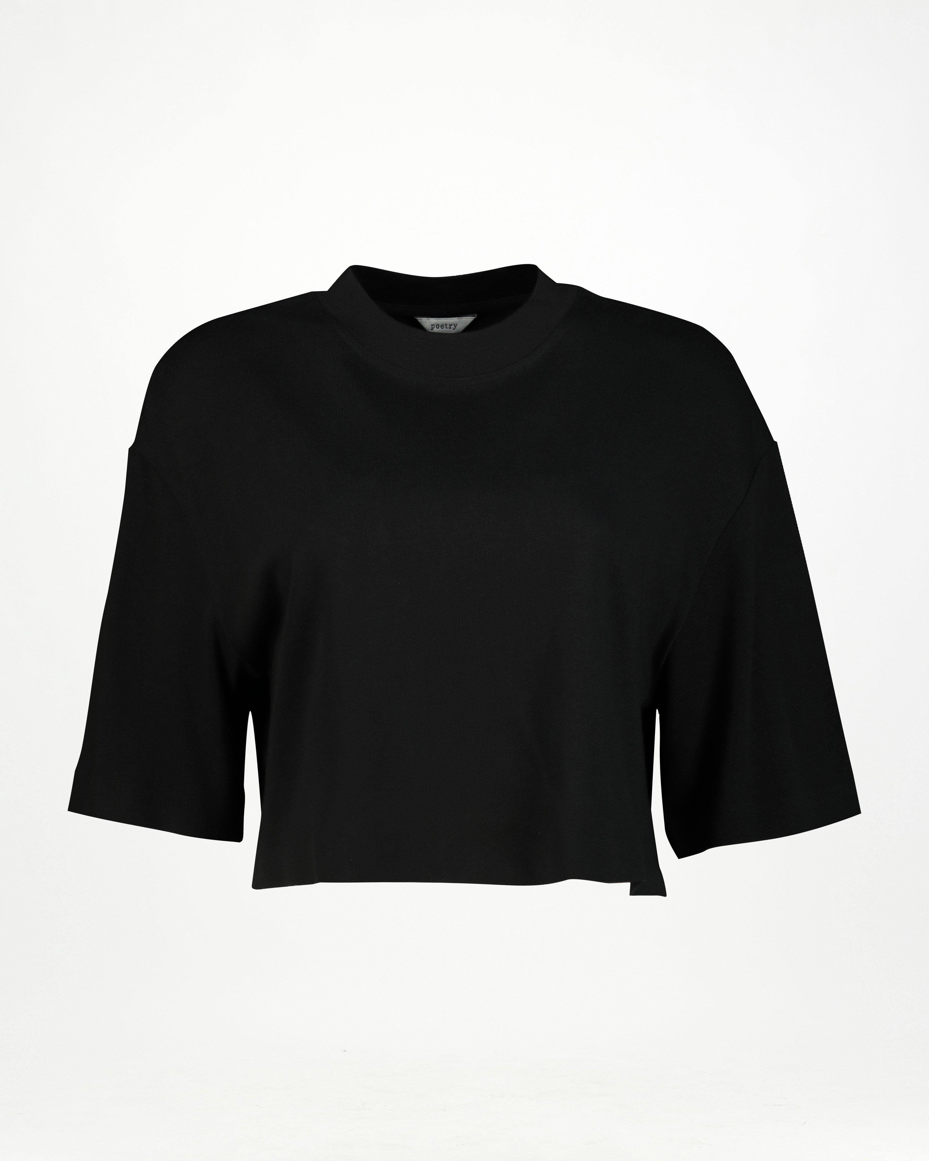 Aneko Plain Tee -  Black