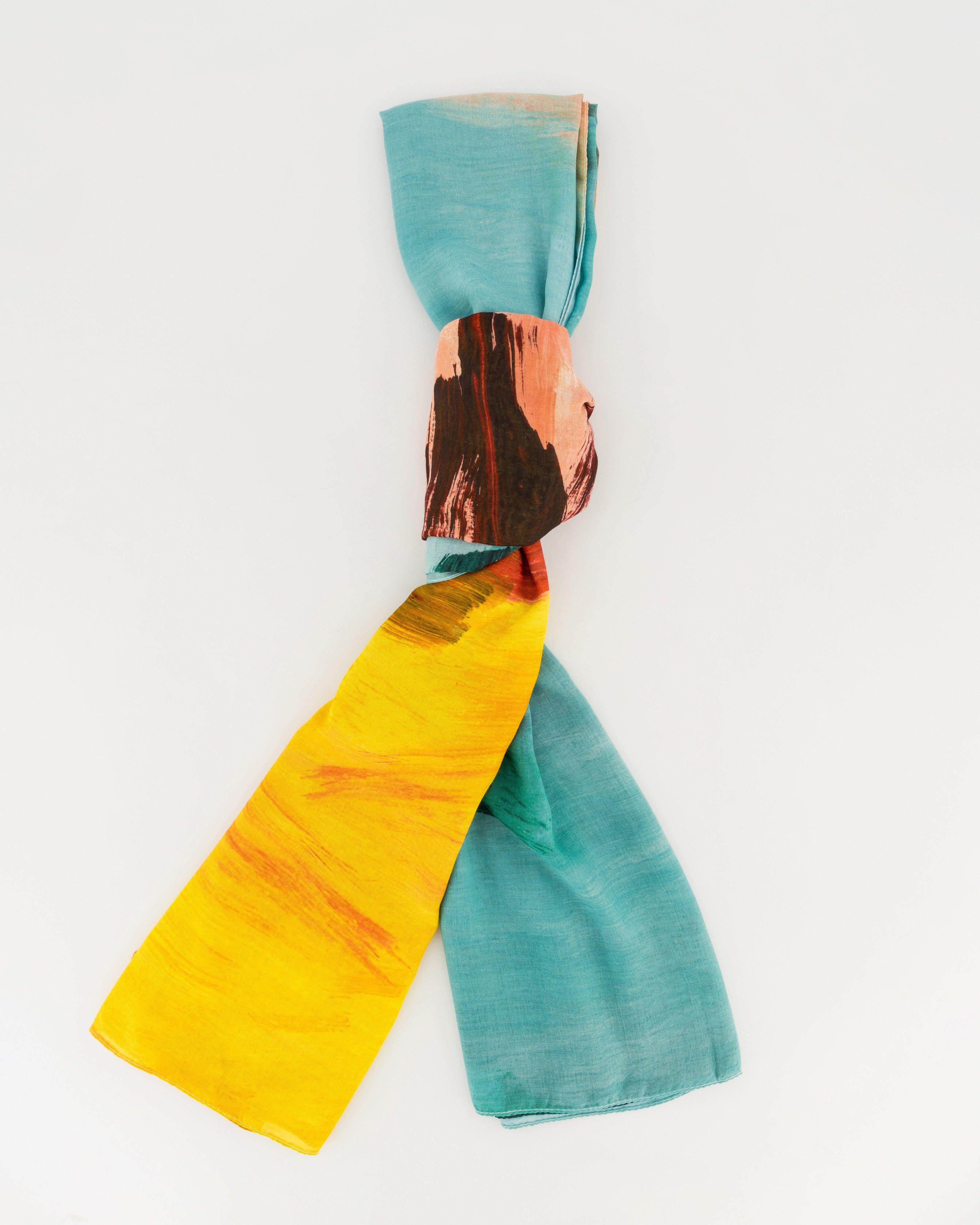 Zelni Abtract Print Scarf -  Assorted