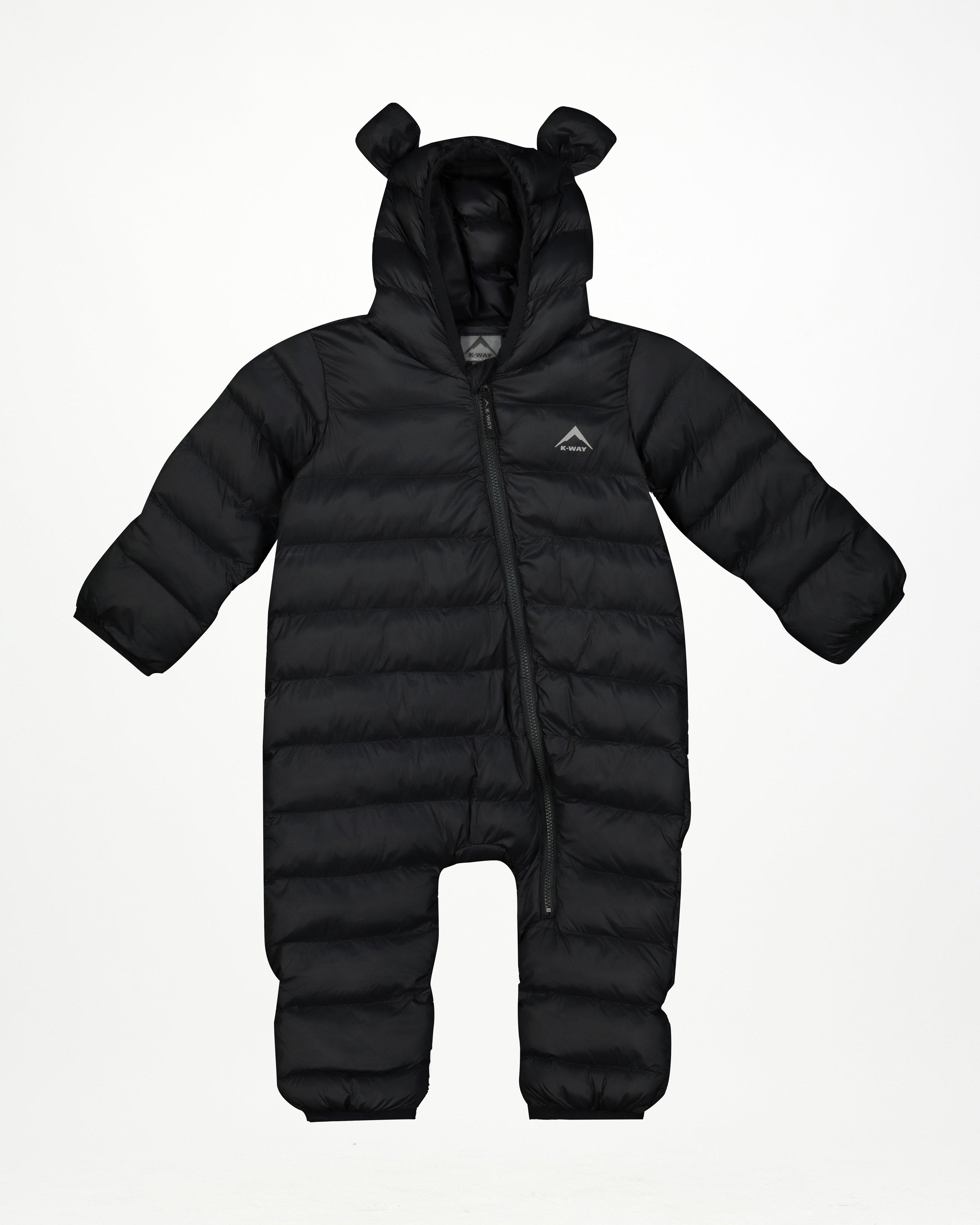 K-Way Baby Bear Snow Suit -  Black