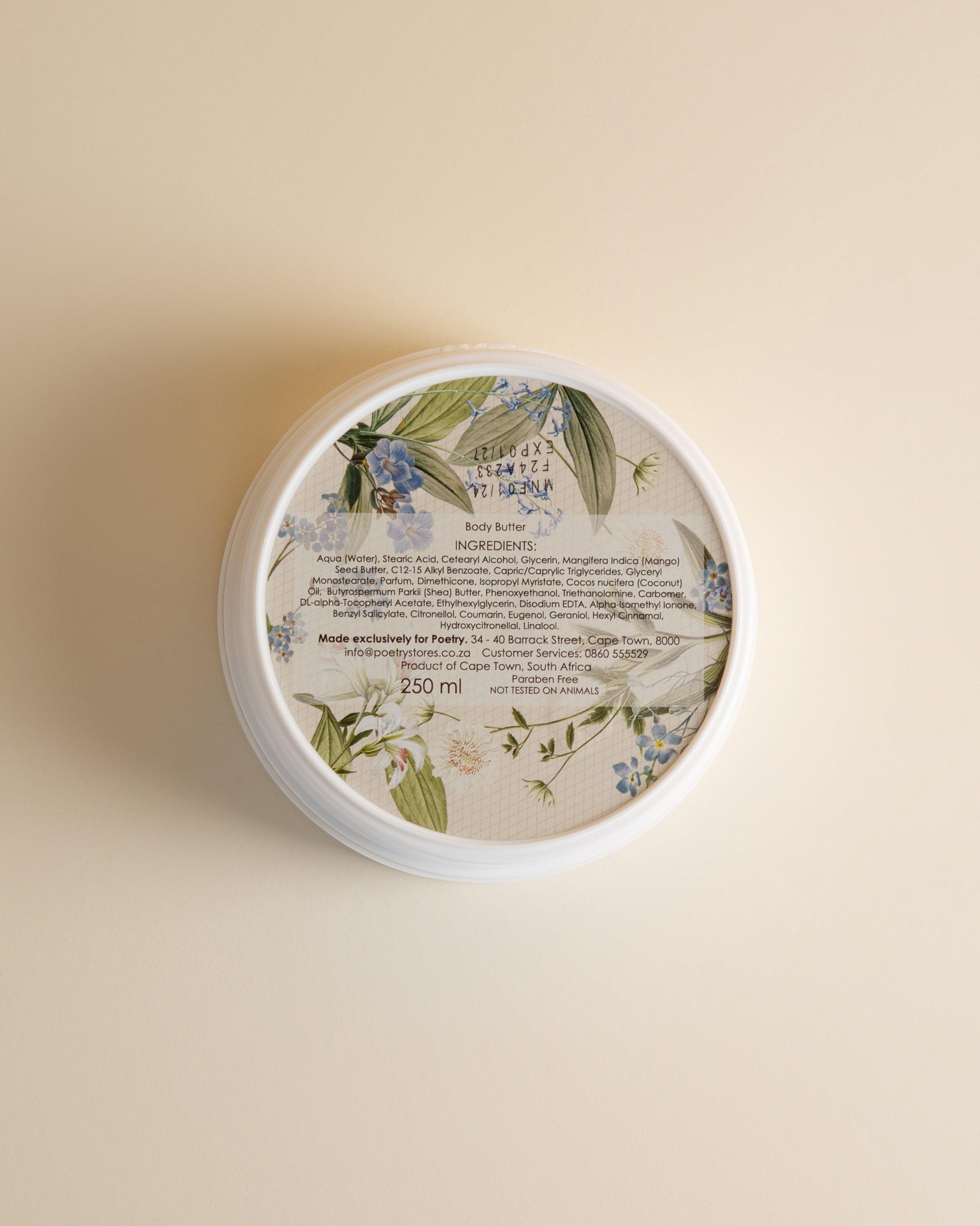 Yesterday, Today and Tomorrow Body Butter -  Assorted
