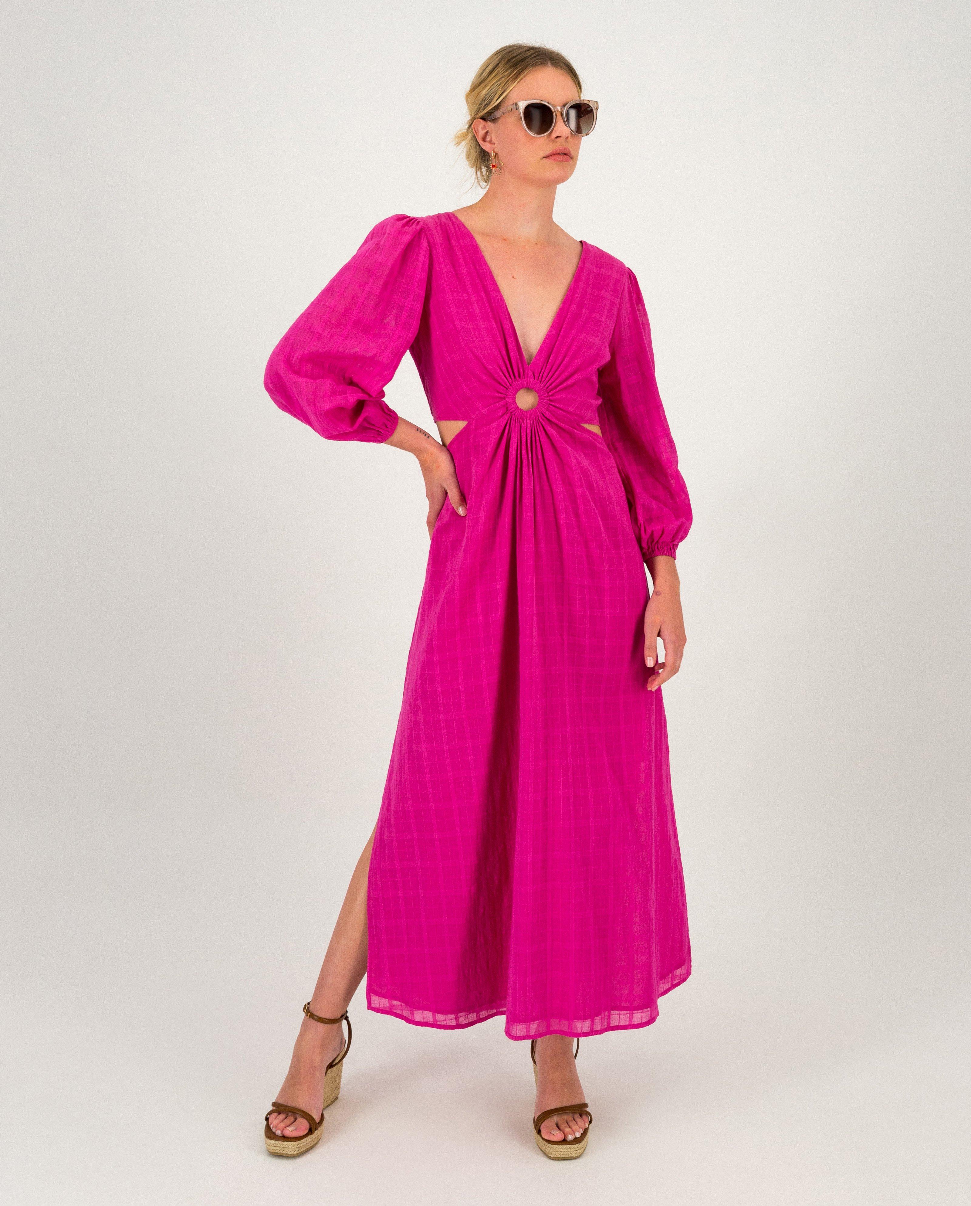 Women's Luisa Cut-Out Dress  -  Magenta