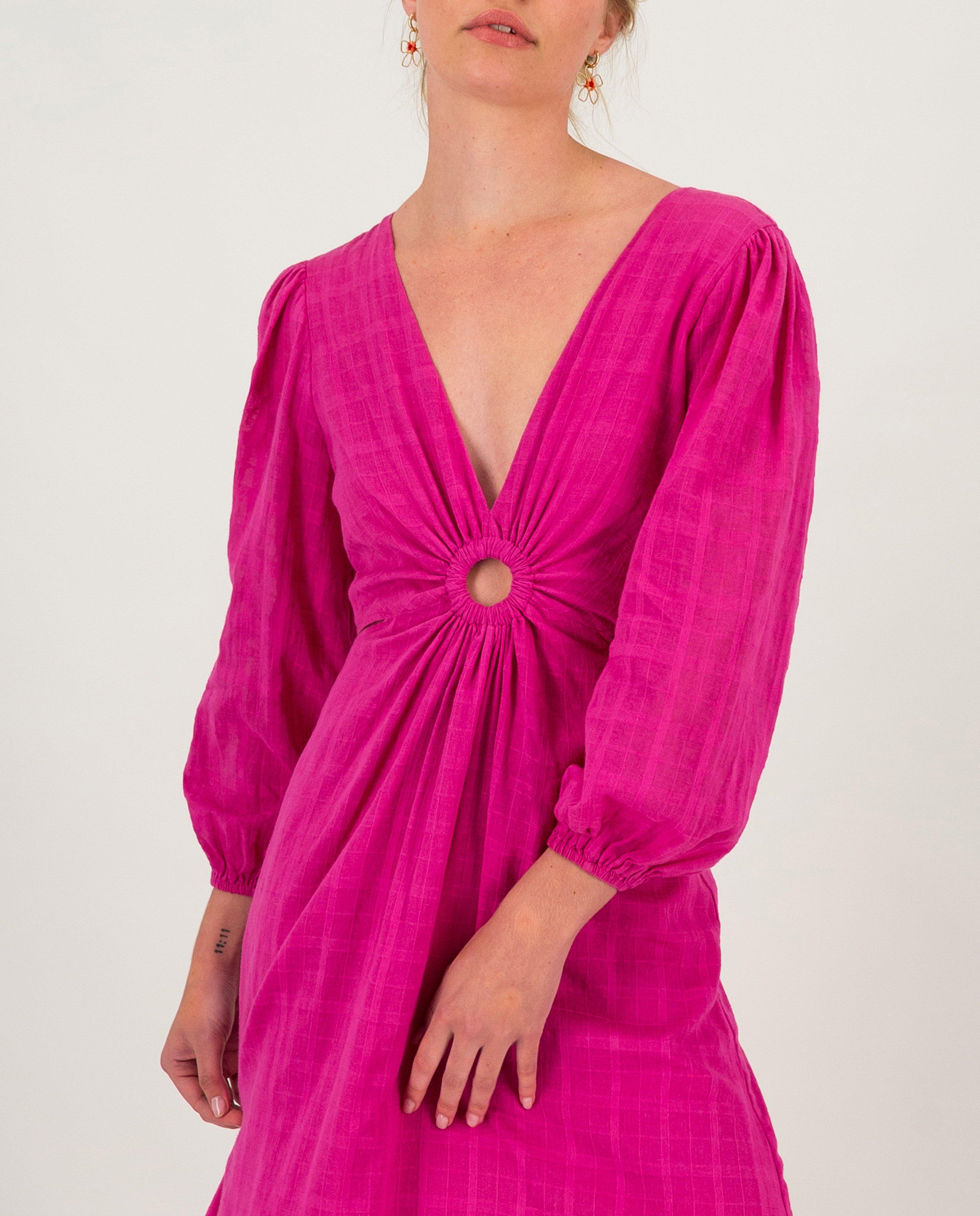 Women's Luisa Cut-Out Dress  -  Magenta