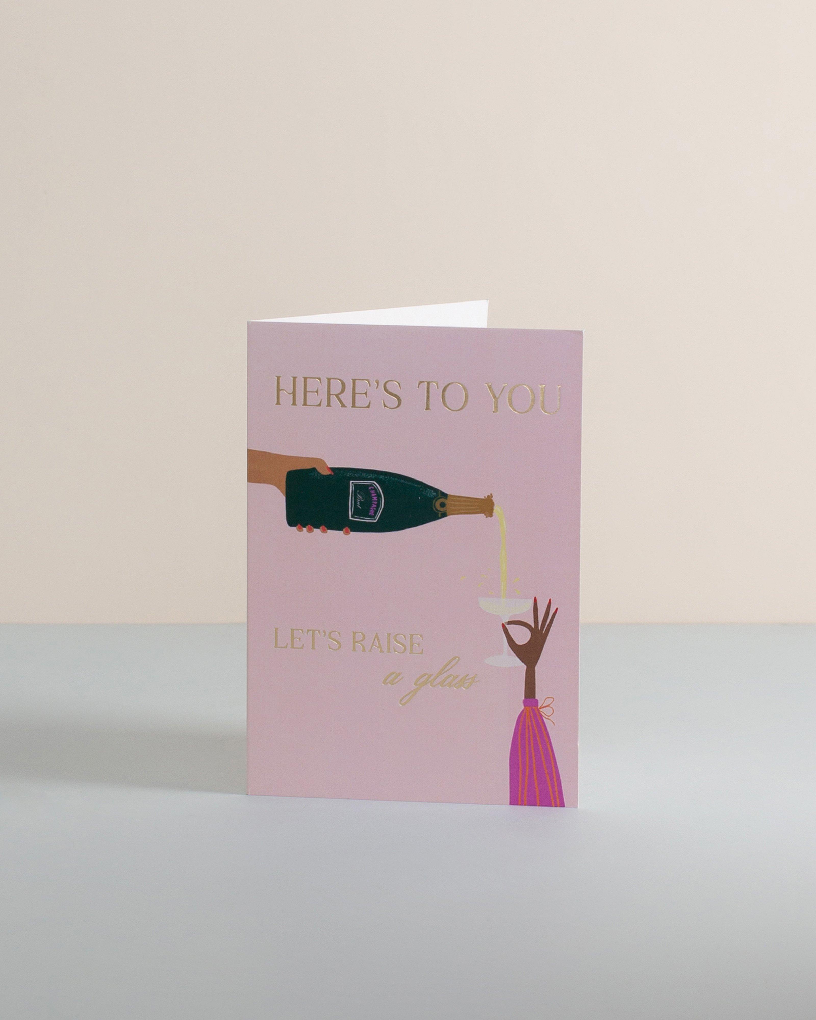 Let's Raise a Glass Card -  Assorted