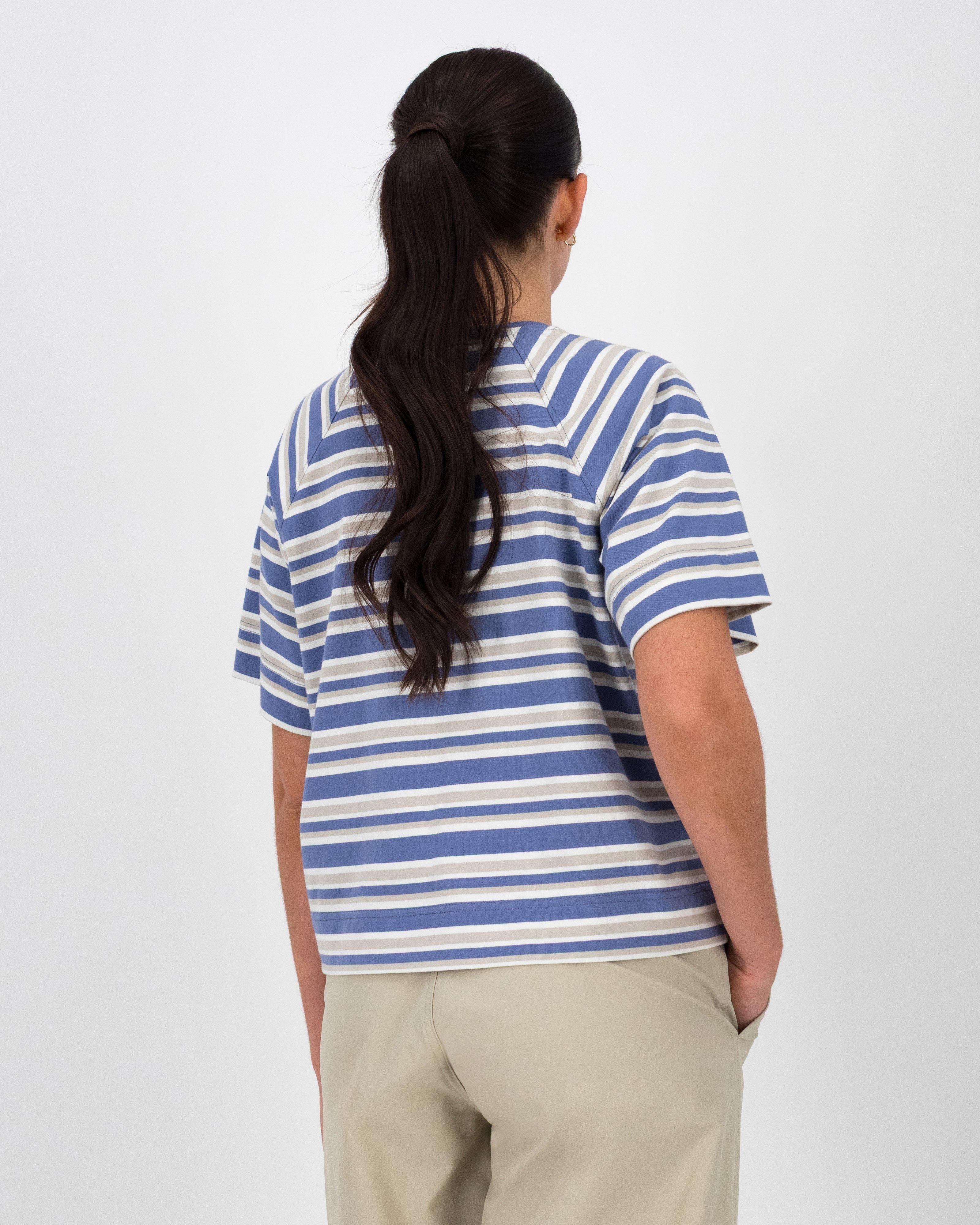 MMXXI Boxy Stripe Short-Sleeve T-Shirt | Cape Union Mart