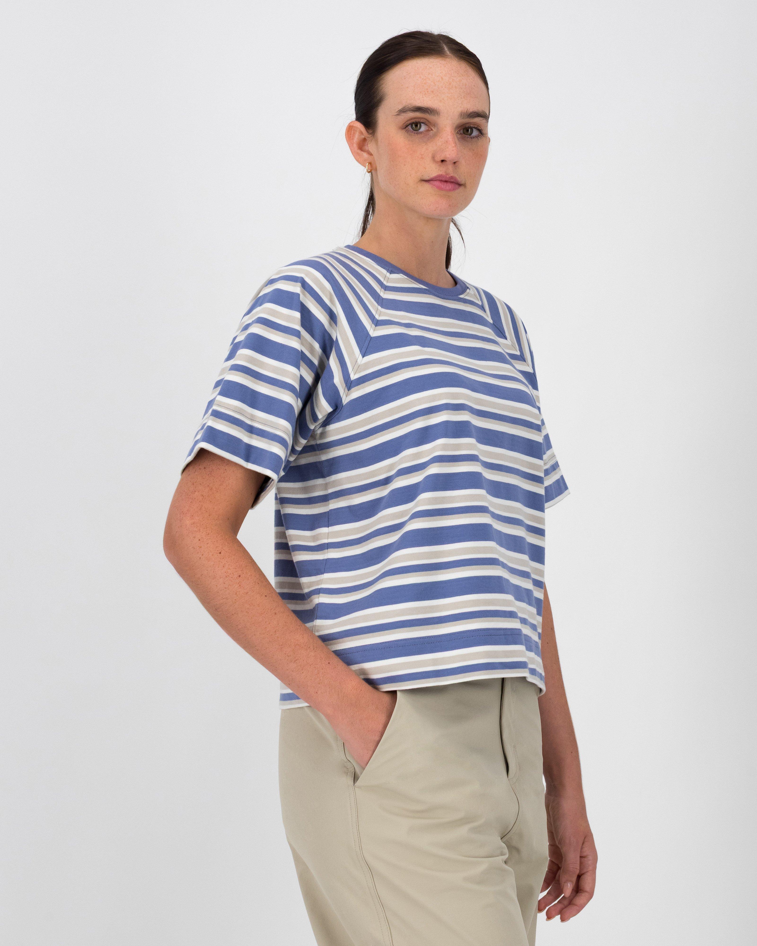 MMXXI Boxy Stripe Short-Sleeve T-Shirt | Cape Union Mart