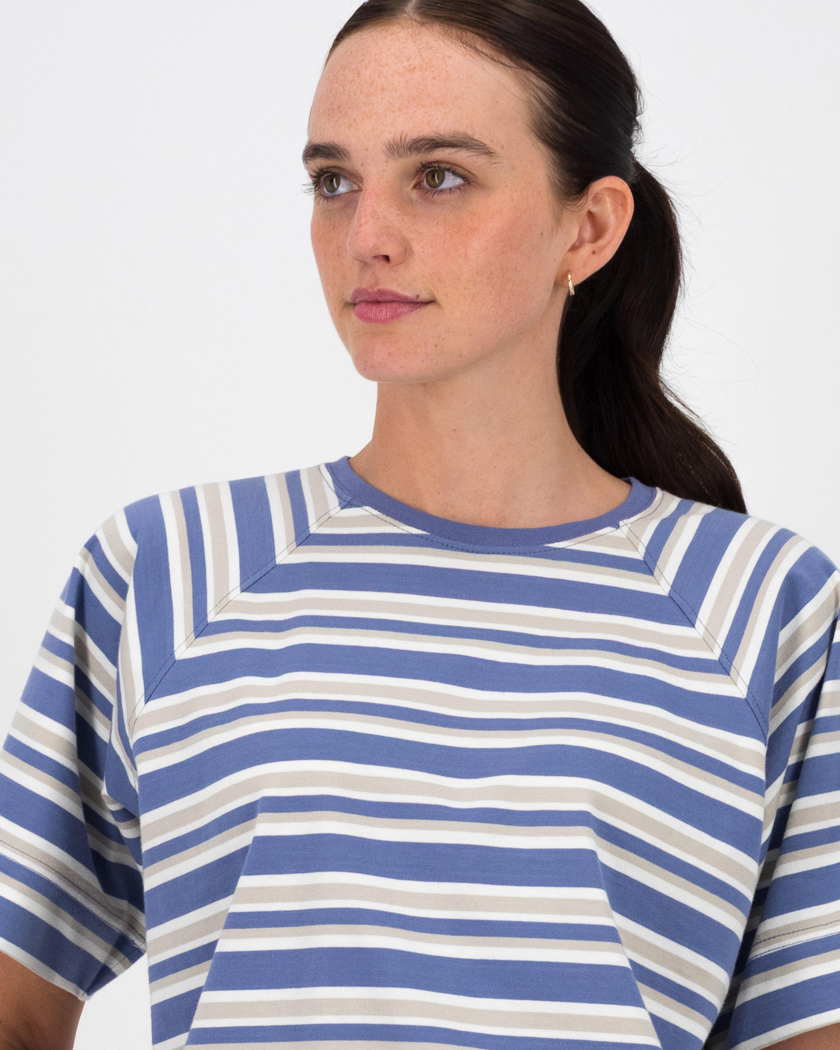 MMXXI Boxy Stripe Short-Sleeve T-Shirt | Cape Union Mart