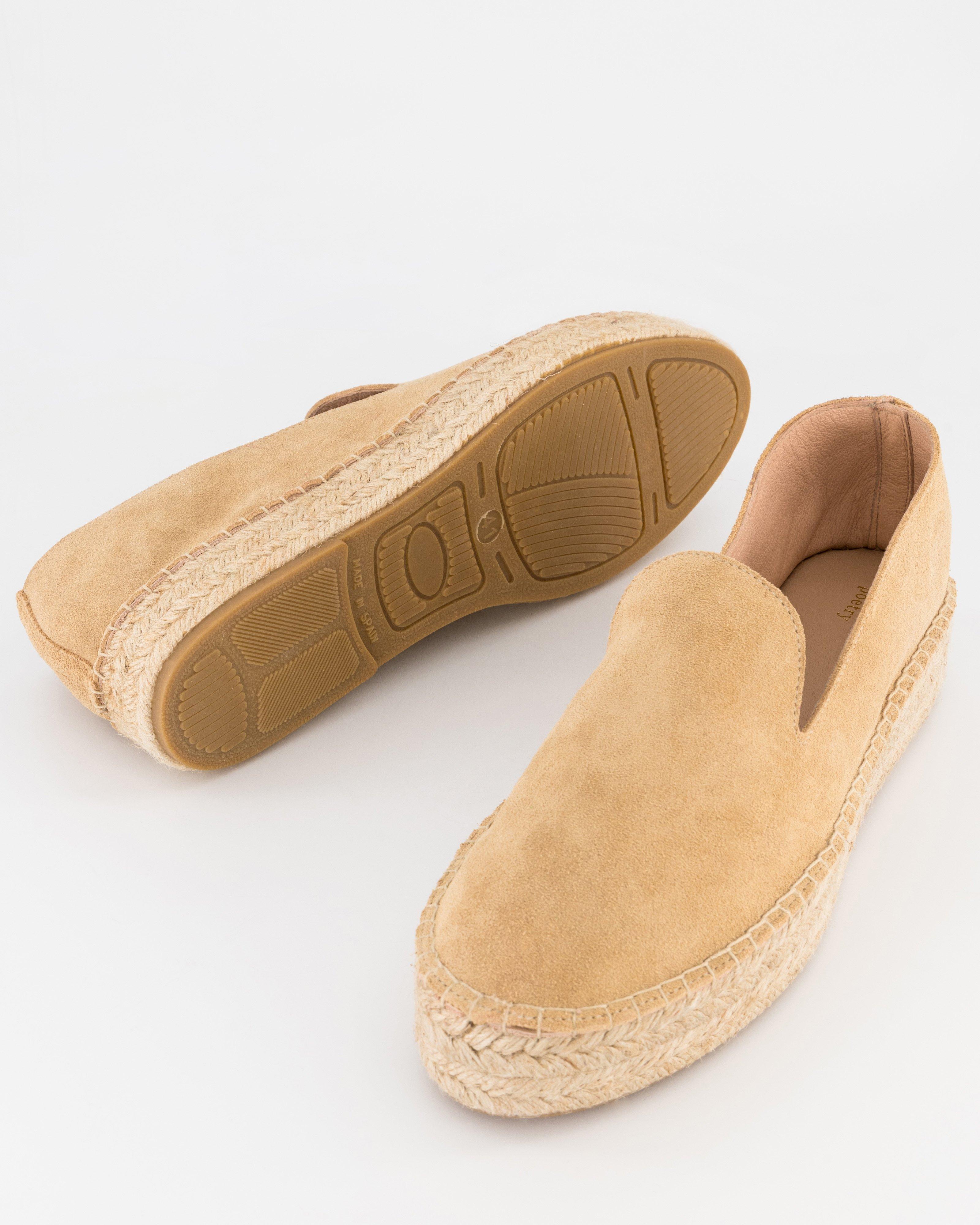 Lilliana Espadrille Shoe -  Stone