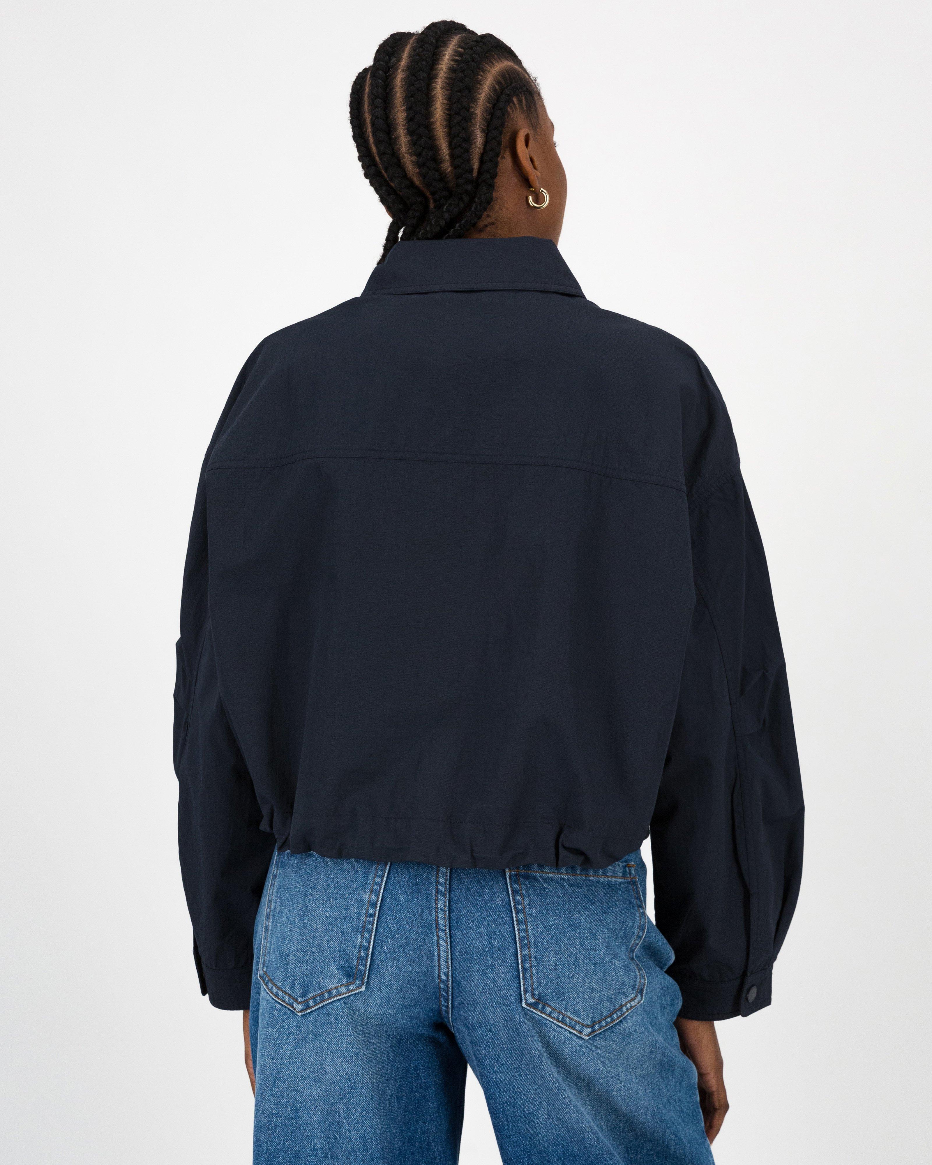 Chloe Bomber Jacket -  Navy