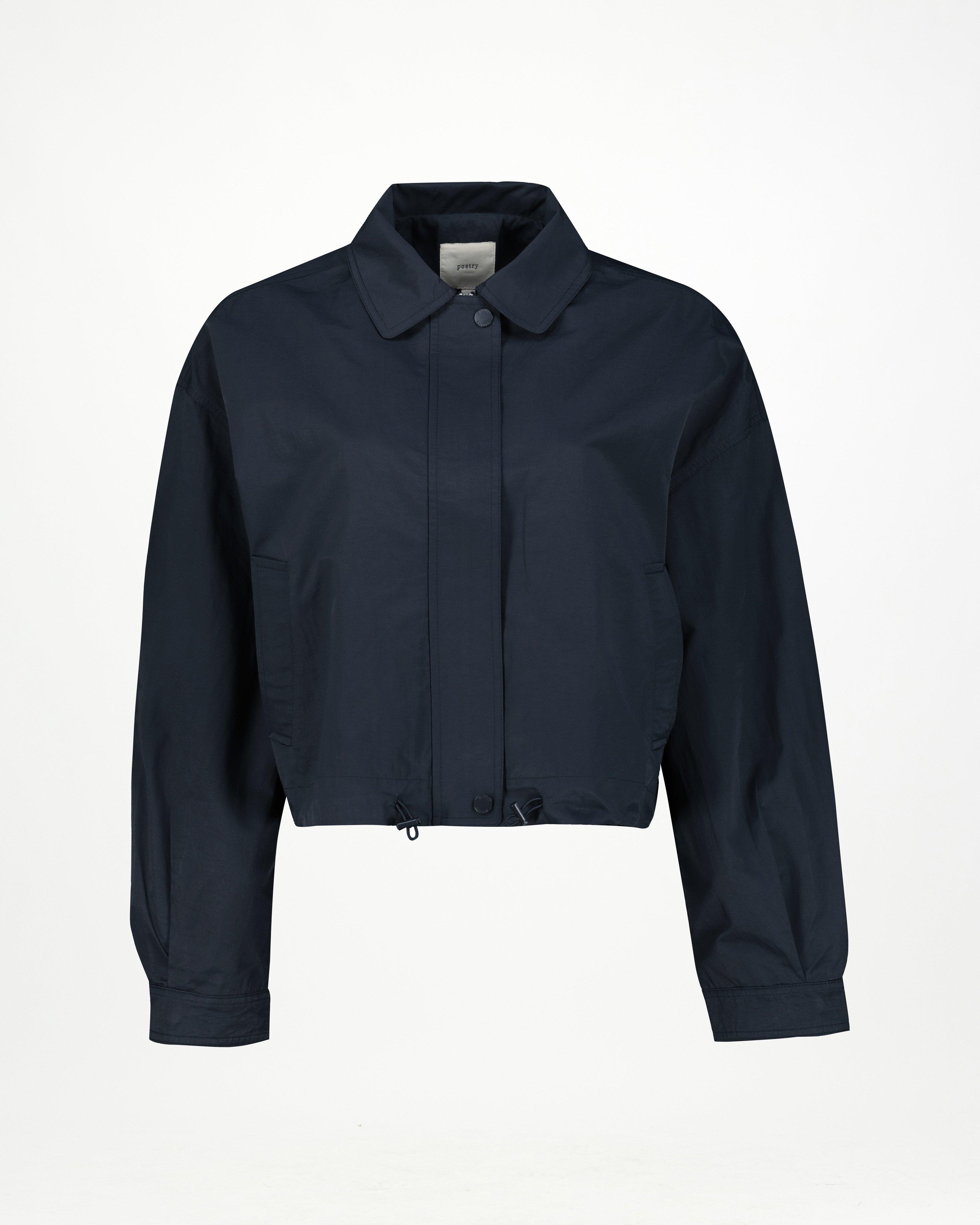 Chloe Bomber Jacket -  Navy