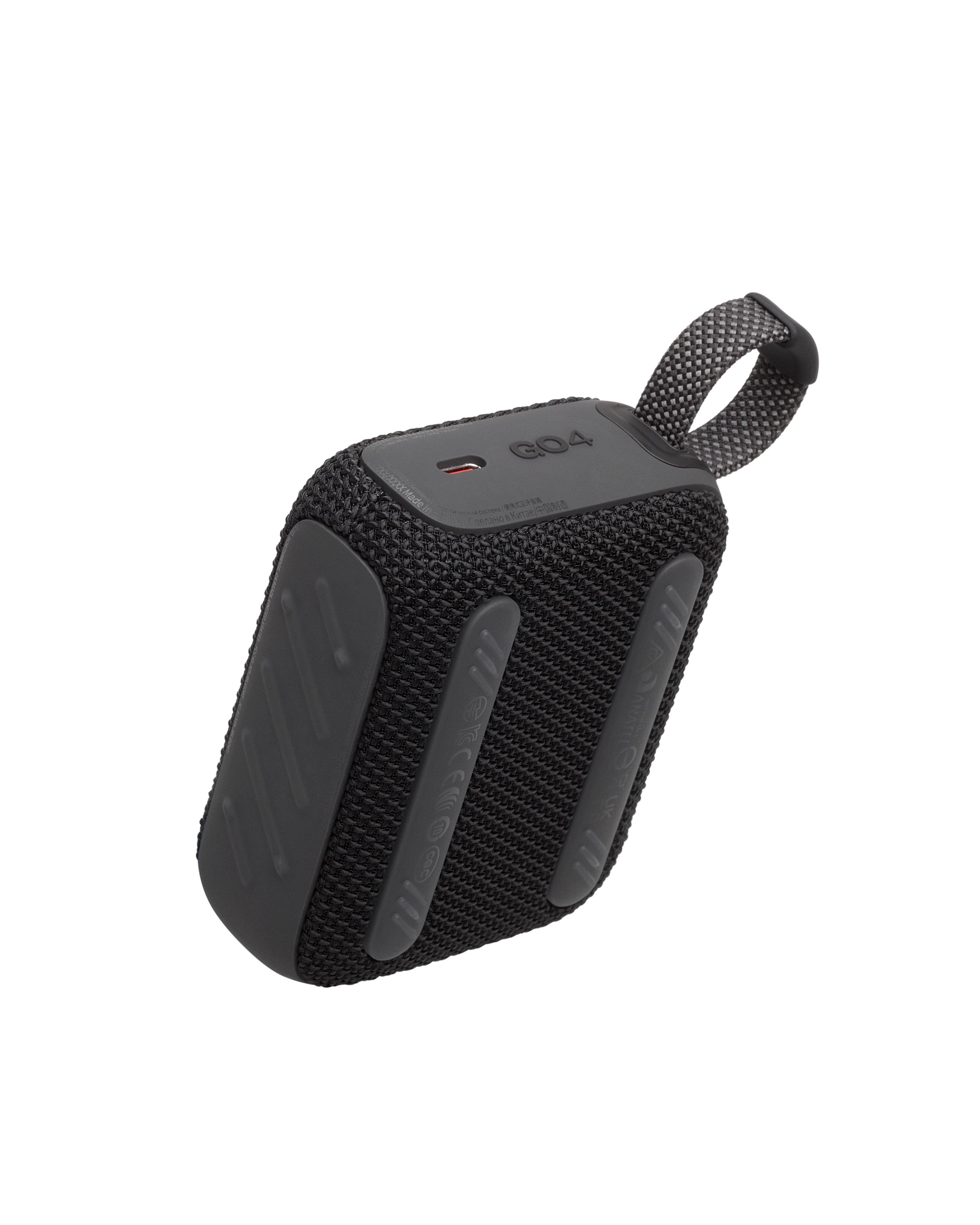 JBL Go 4 Portable Bluetooth Speaker  -  Black