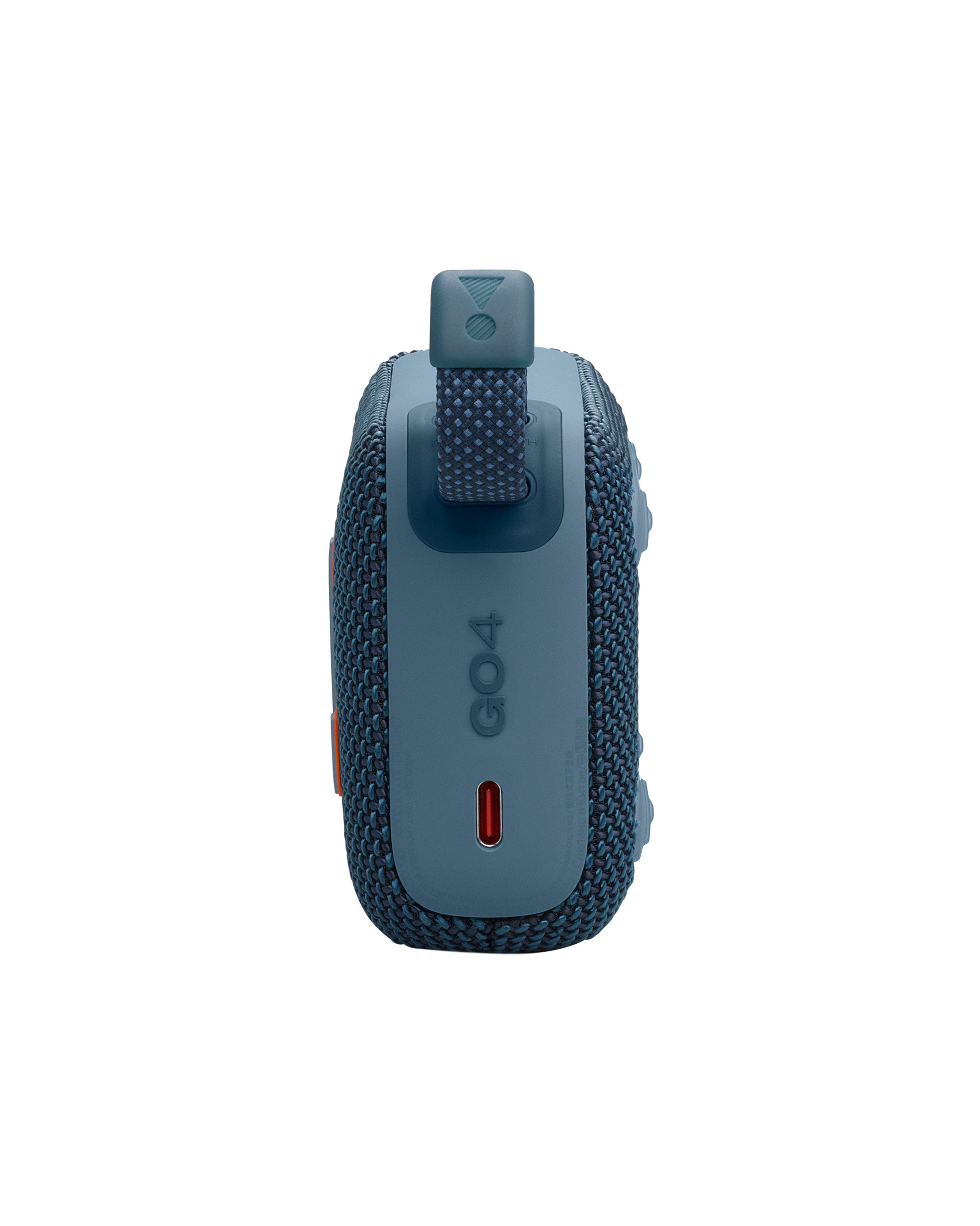 JBL Go 4 Portable Bluetooth Speaker  -  Blue