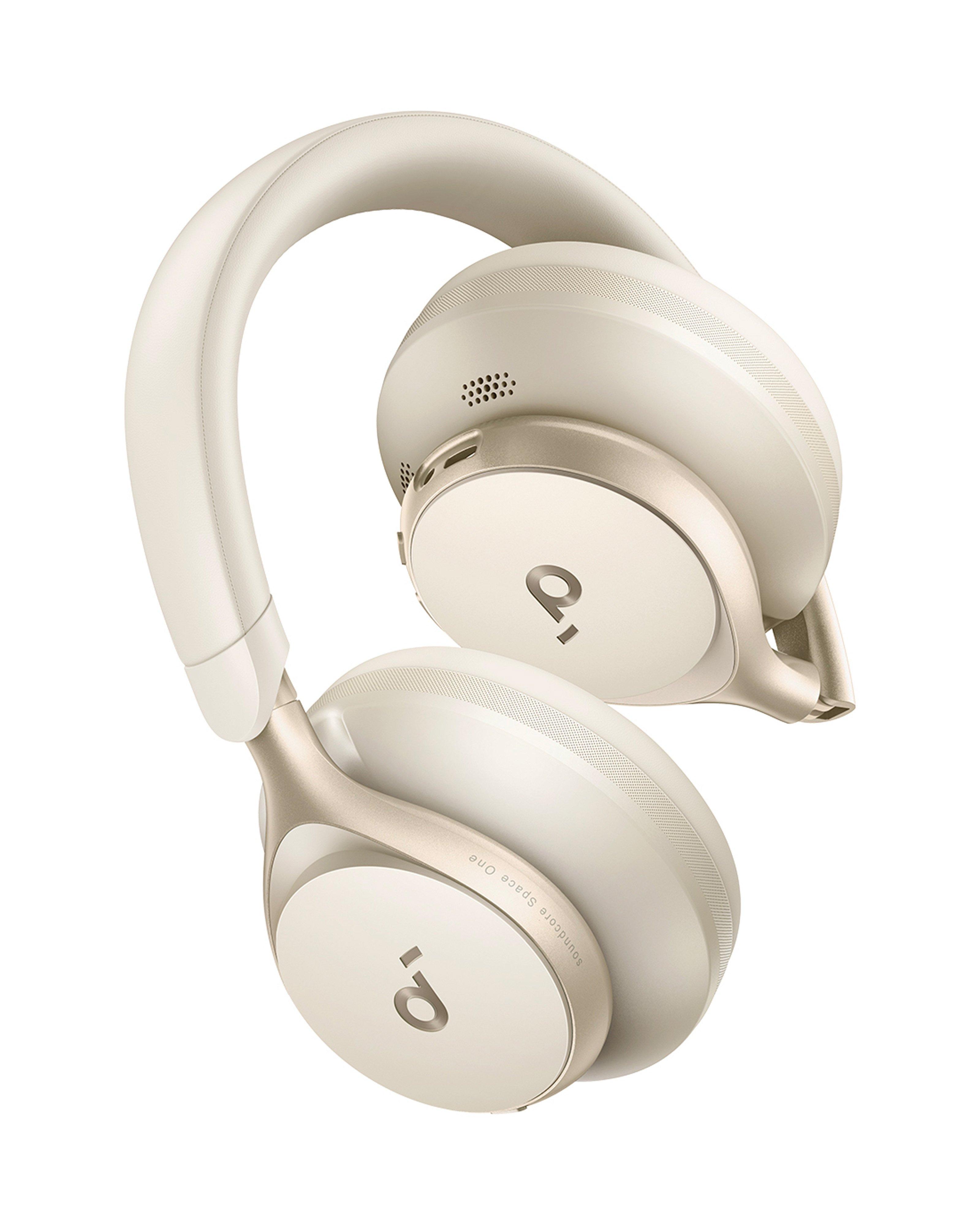Soundcore Space One Active Noise Cancelling Headphones -  Cream