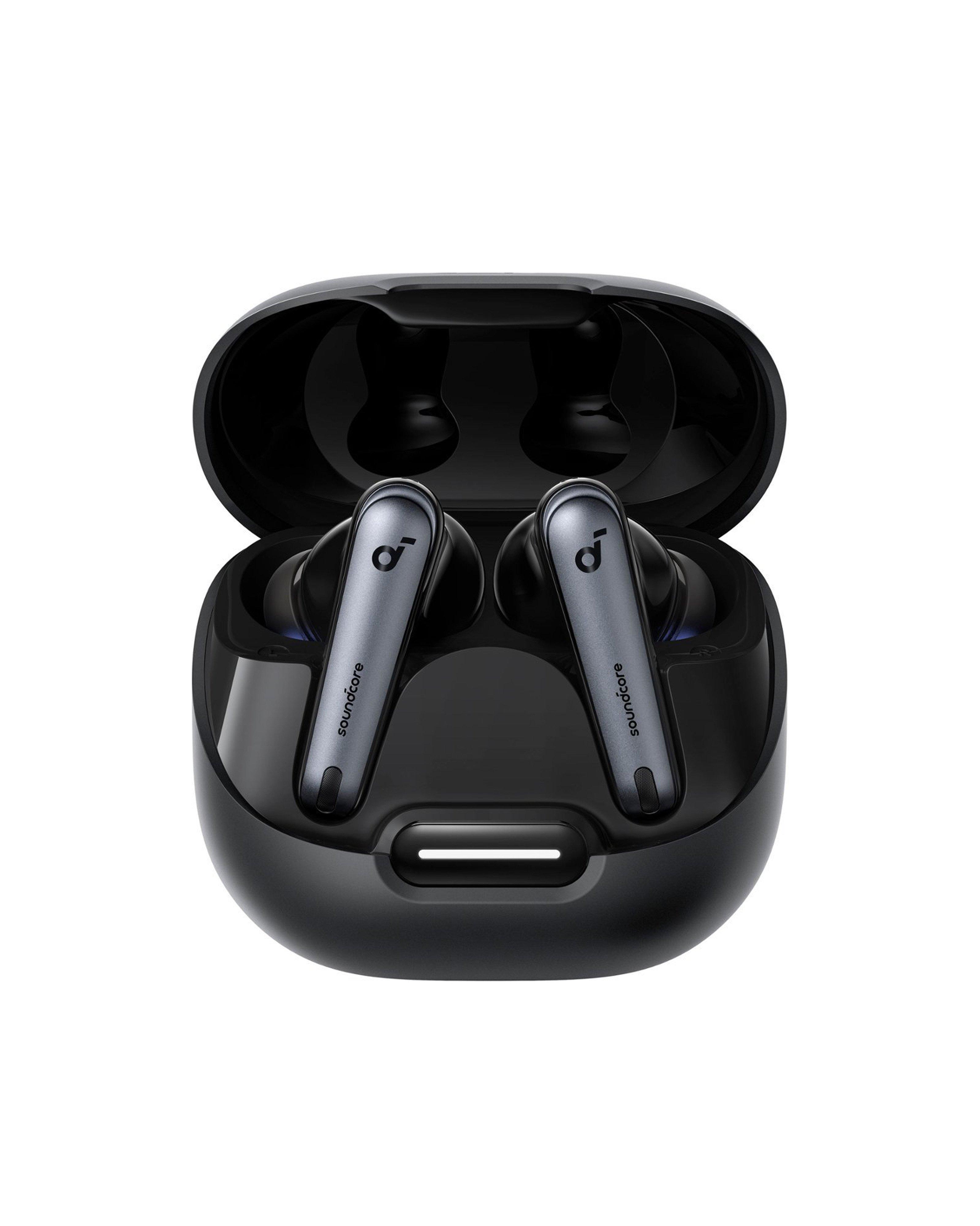 Soundcore Liberty 4 Noise Cancelling Earbuds -  Black