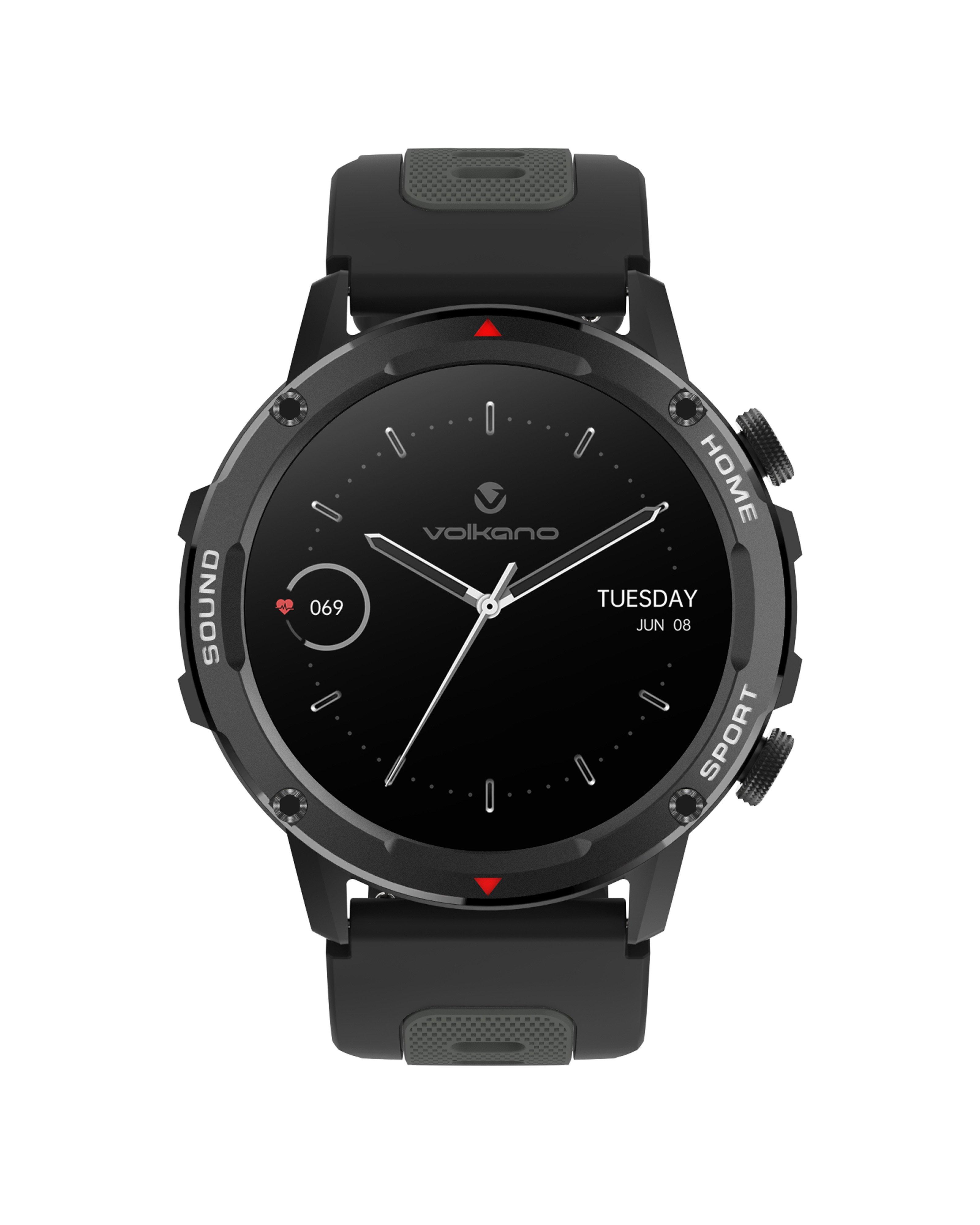 Volkano Fit Power Smartwatch -  Black