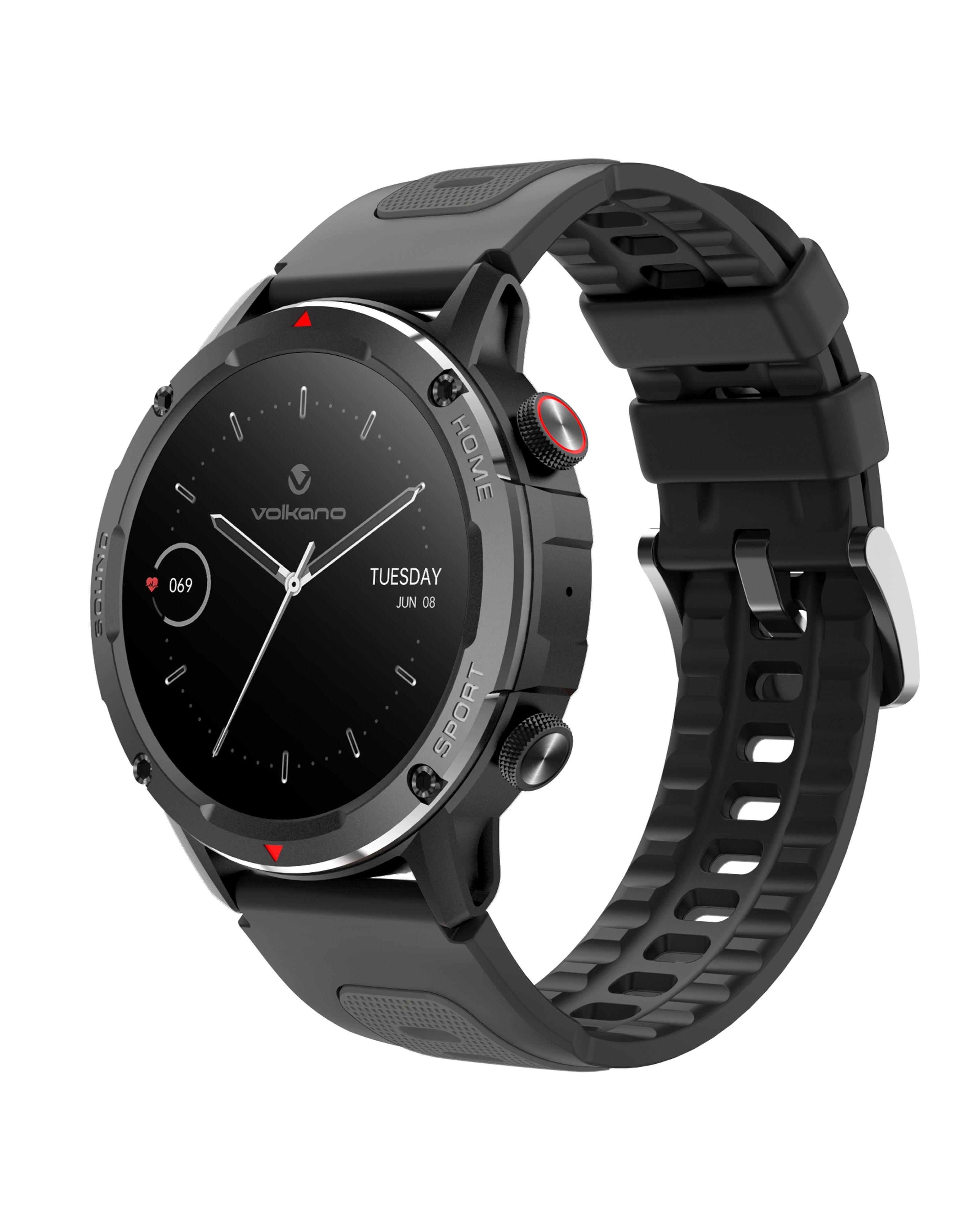 Volkano Fit Power Smartwatch -  Black