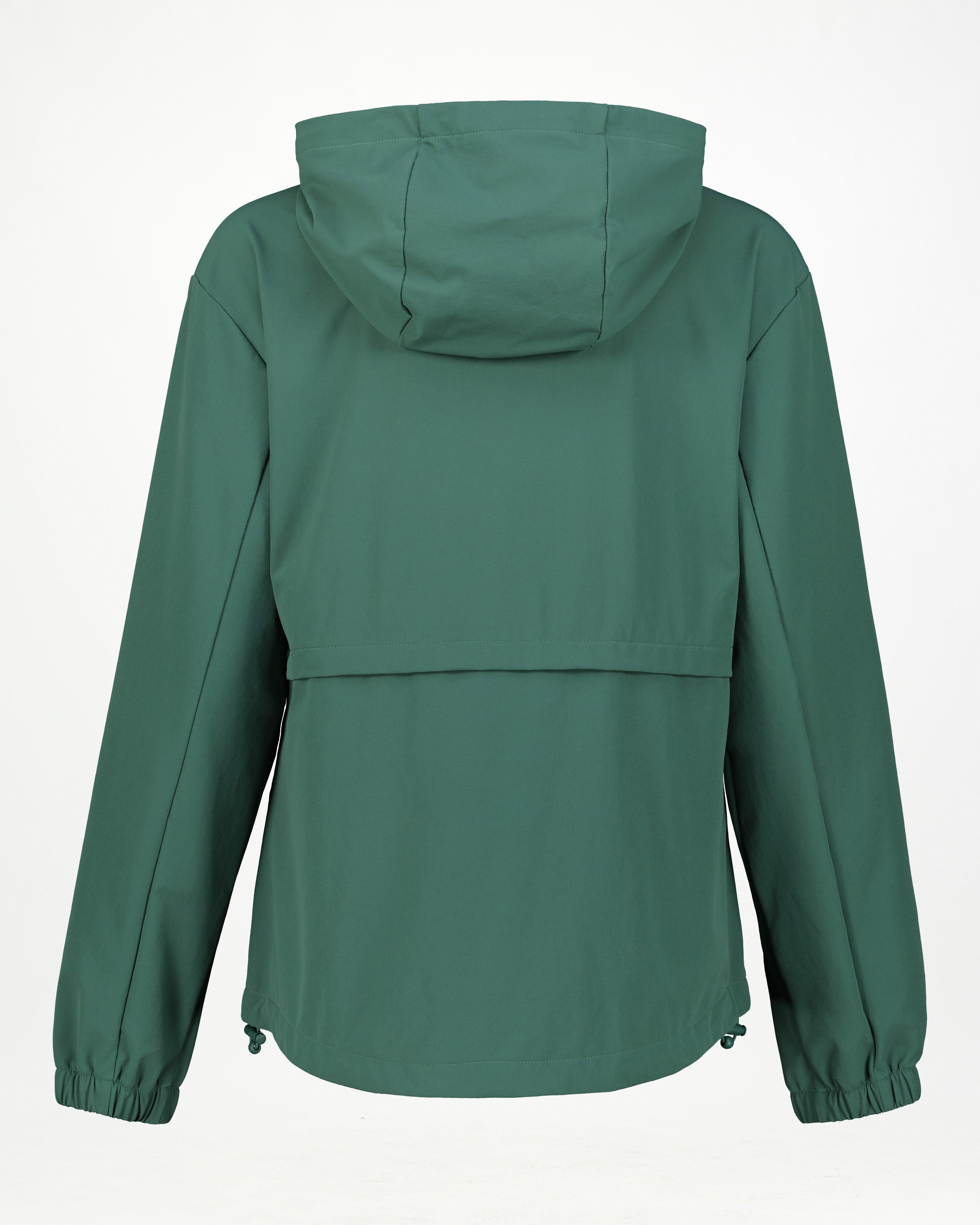 K-Way Women's Misty Full-Zip Hooded Jacket -  Fatigue